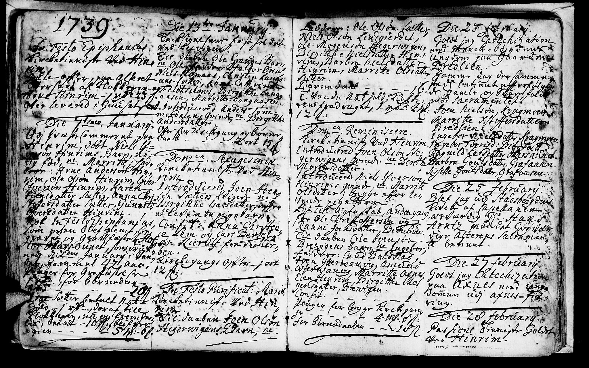 Ministerialprotokoller, klokkerbøker og fødselsregistre - Nord-Trøndelag, AV/SAT-A-1458/701/L0002: Ministerialbok nr. 701A02 /2, 1738-1752