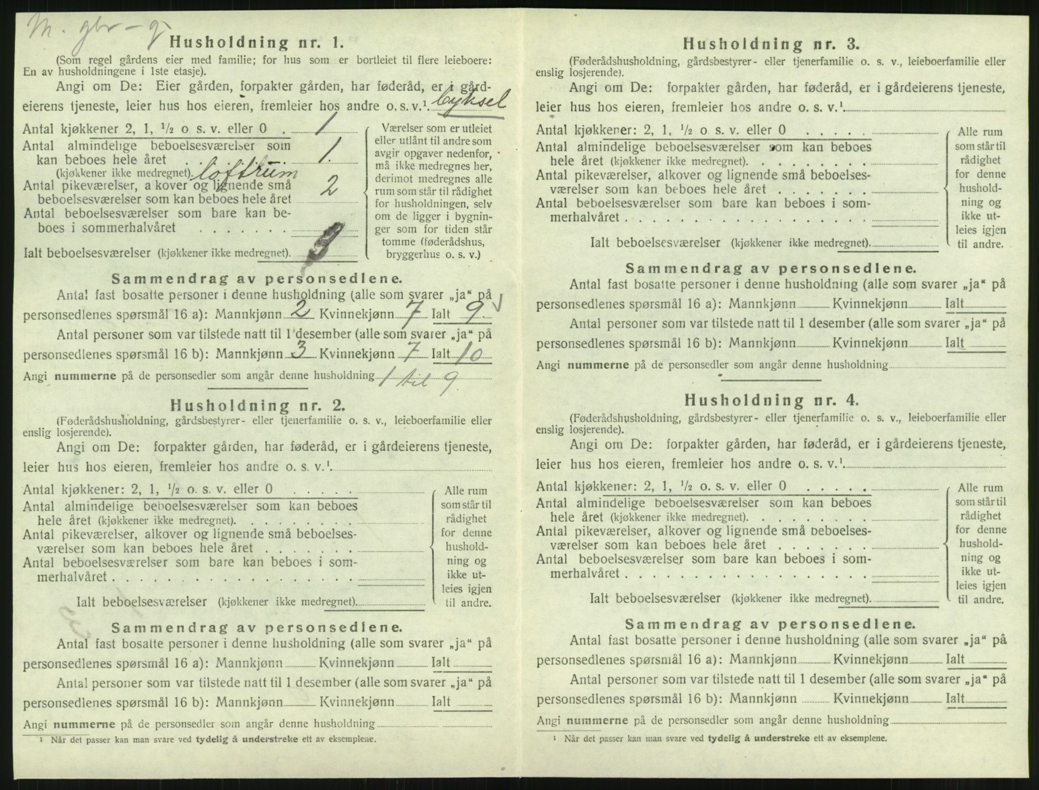 SAT, Folketelling 1920 for 1833 Mo herred, 1920, s. 861