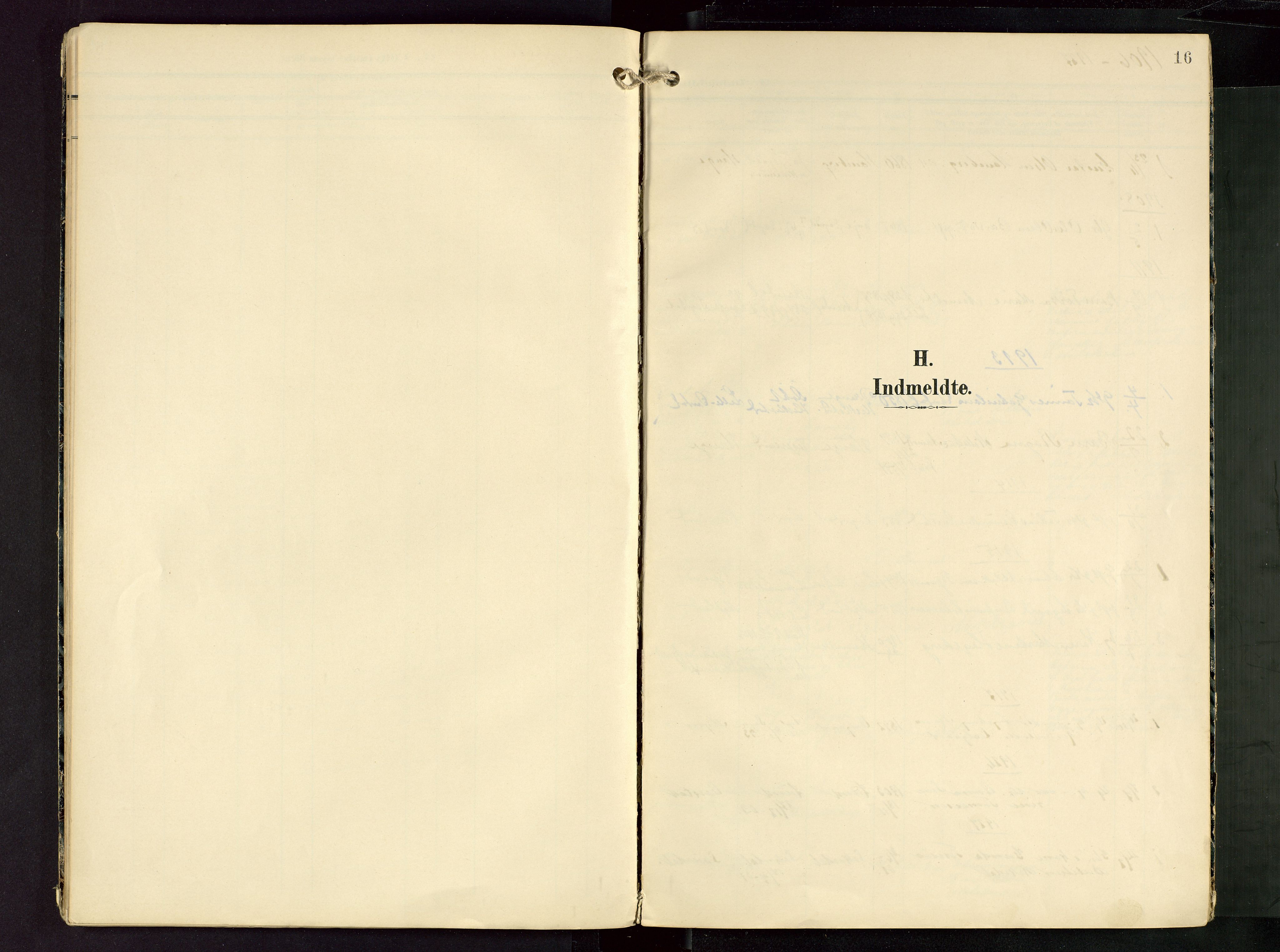 Sokndal sokneprestkontor, SAST/A-101808: Ministerialbok nr. A 13, 1905-1945, s. 16