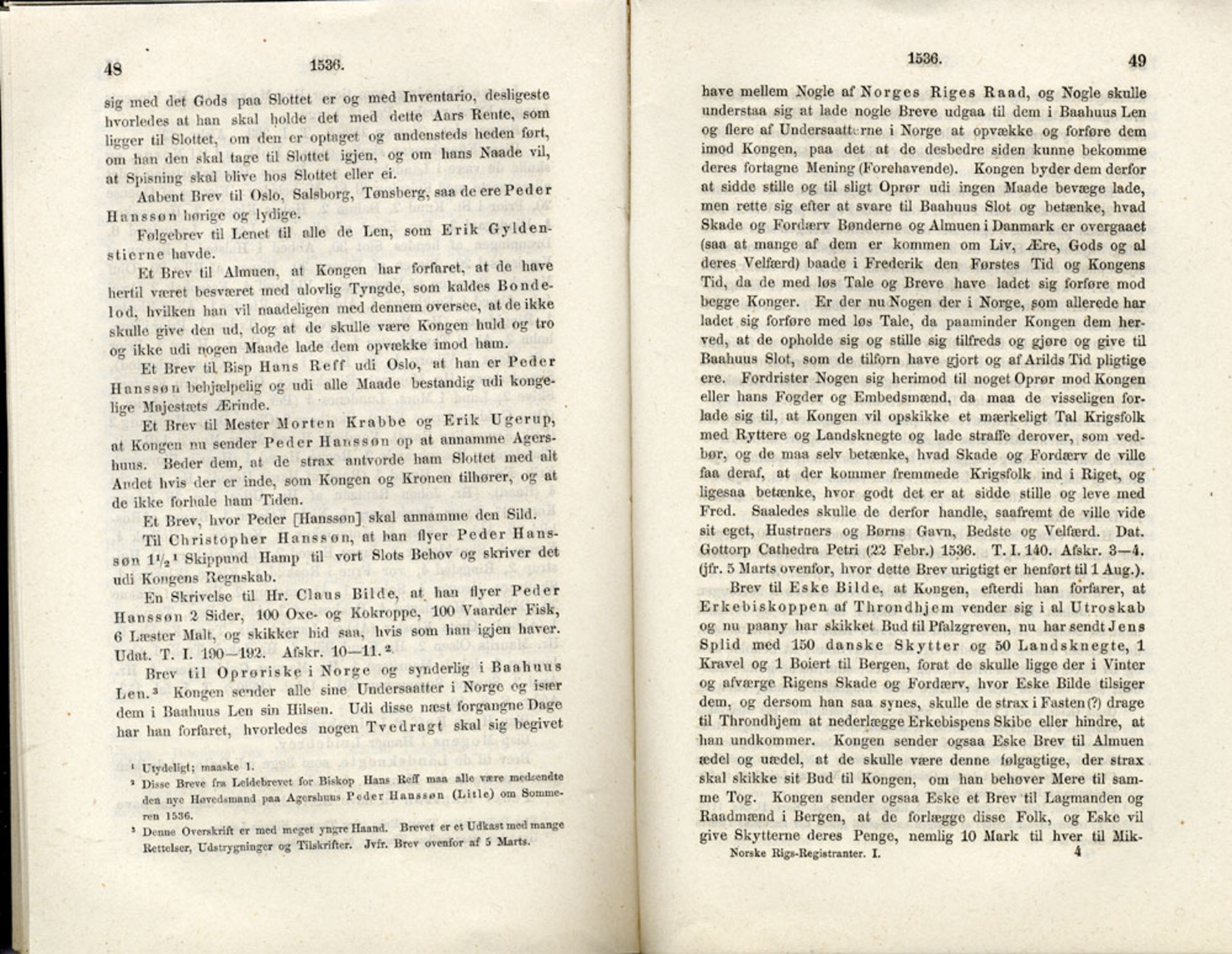 Publikasjoner utgitt av Det Norske Historiske Kildeskriftfond, PUBL/-/-/-: Norske Rigs-Registranter, bind 1, 1523-1571, s. 48-49