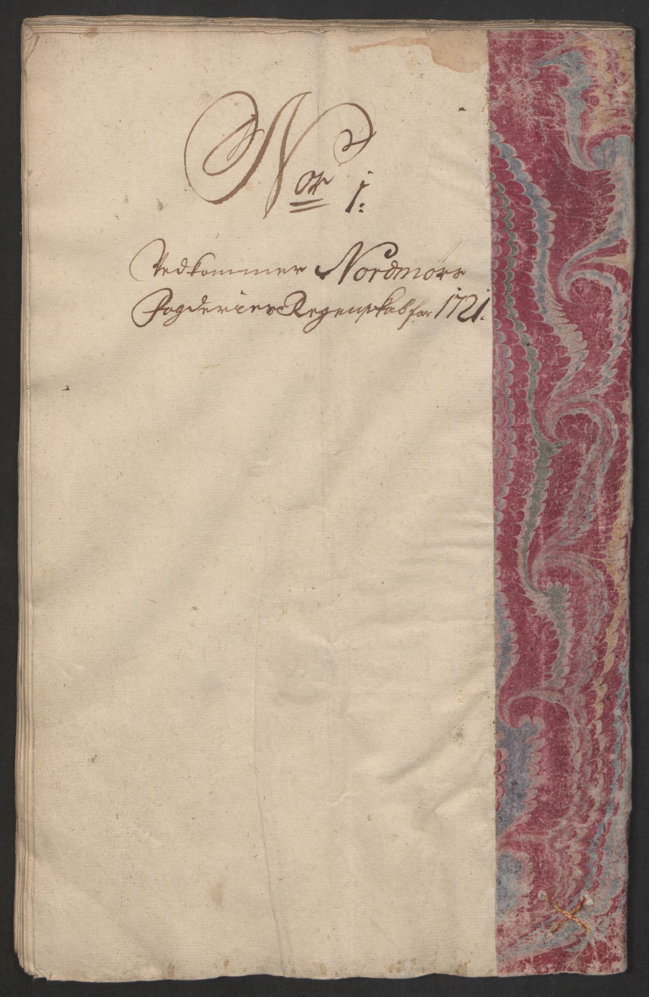 Rentekammeret inntil 1814, Reviderte regnskaper, Fogderegnskap, RA/EA-4092/R56/L3754: Fogderegnskap Nordmøre, 1721, s. 79