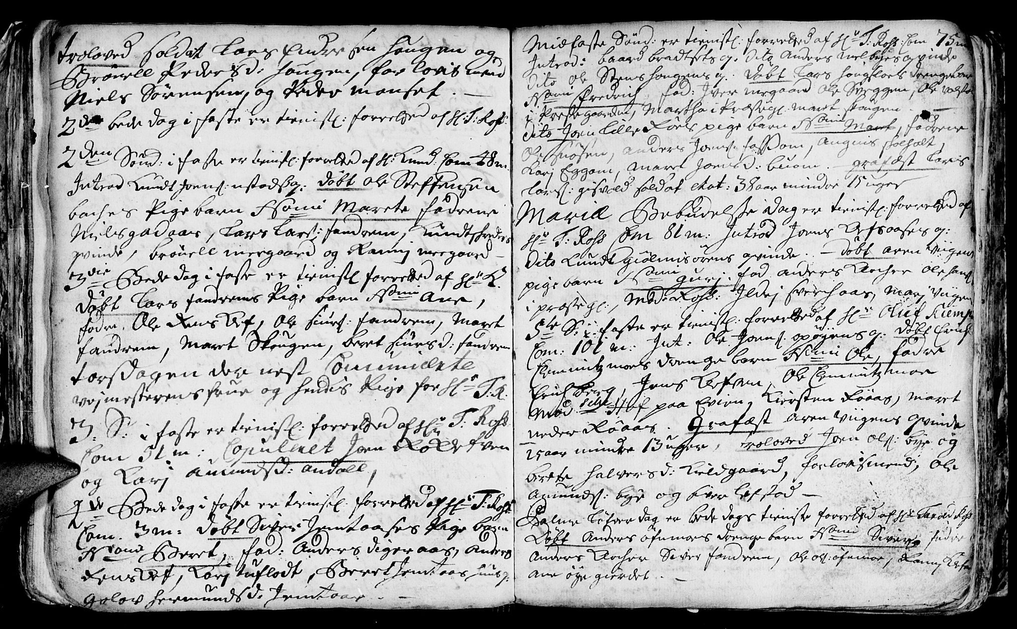 Ministerialprotokoller, klokkerbøker og fødselsregistre - Sør-Trøndelag, AV/SAT-A-1456/668/L0812: Klokkerbok nr. 668C01, 1715-1742