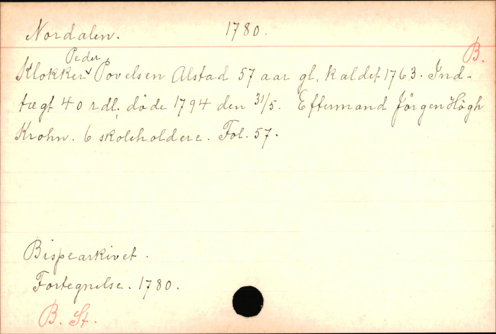 Haugen, Johannes - lærer, AV/SAB-SAB/PA-0036/01/L0001: Om klokkere og lærere, 1521-1904, s. 10912