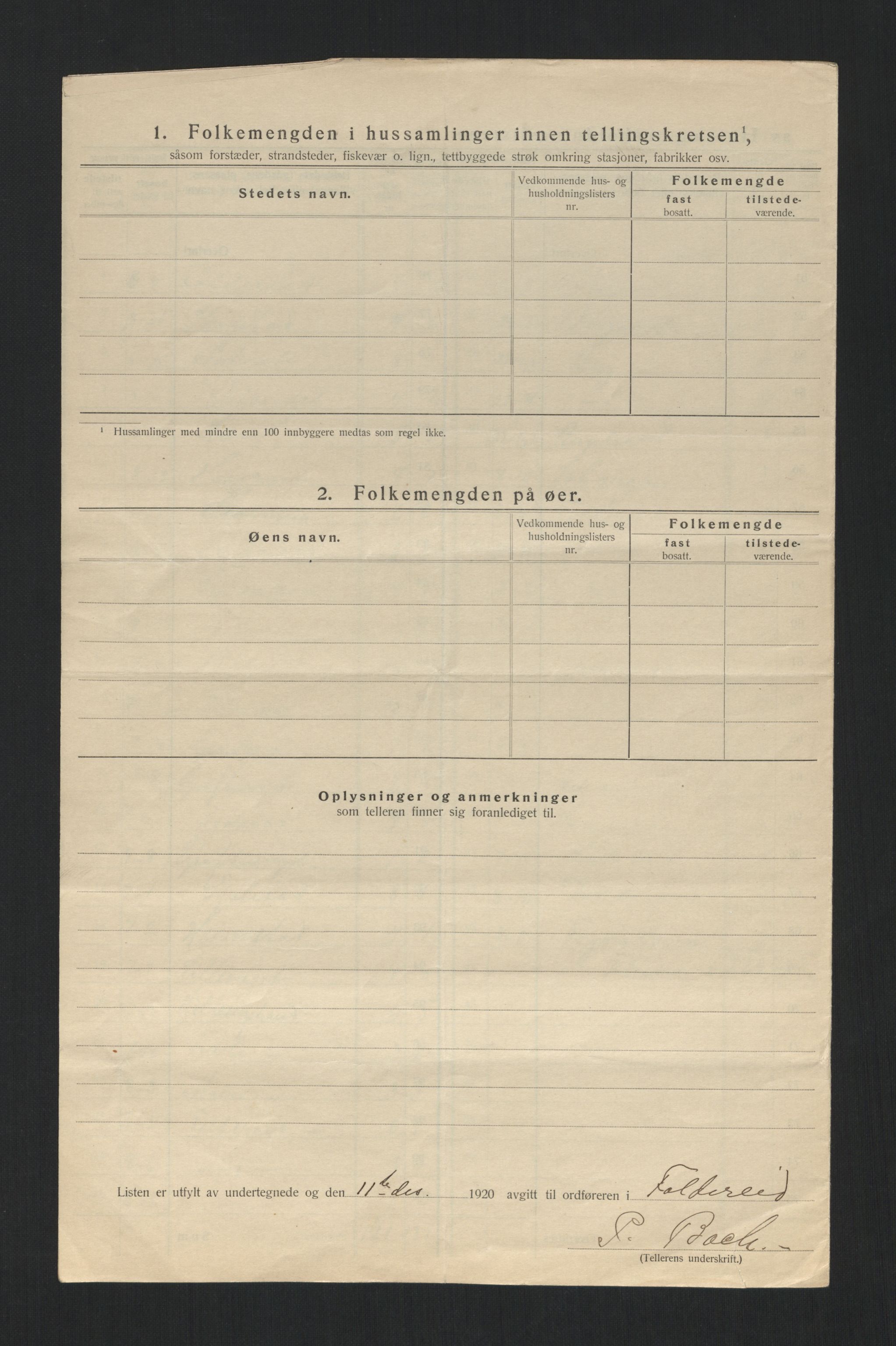 SAT, Folketelling 1920 for 1753 Foldereid herred, 1920, s. 15