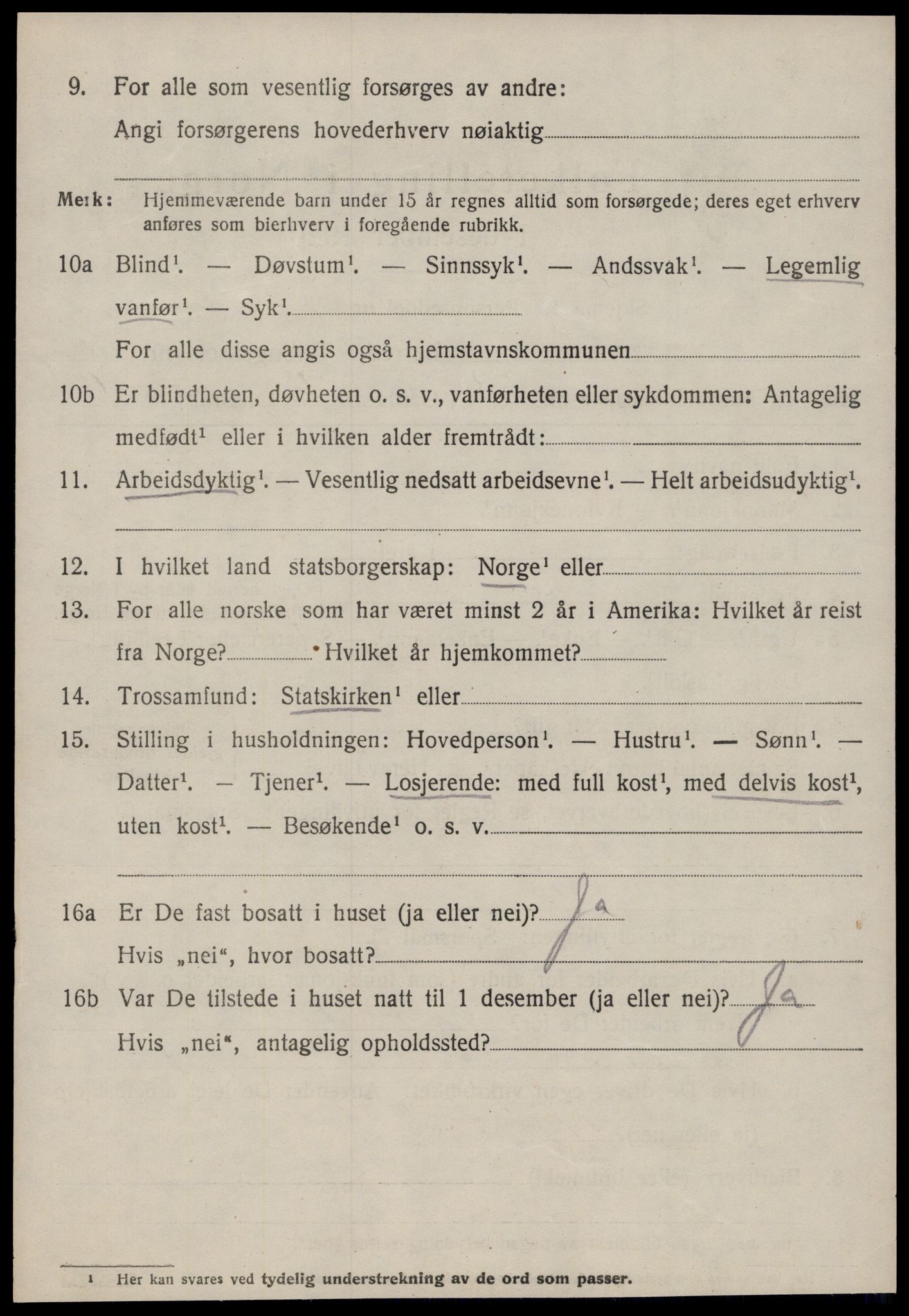 SAT, Folketelling 1920 for 1563 Sunndal herred, 1920, s. 3091