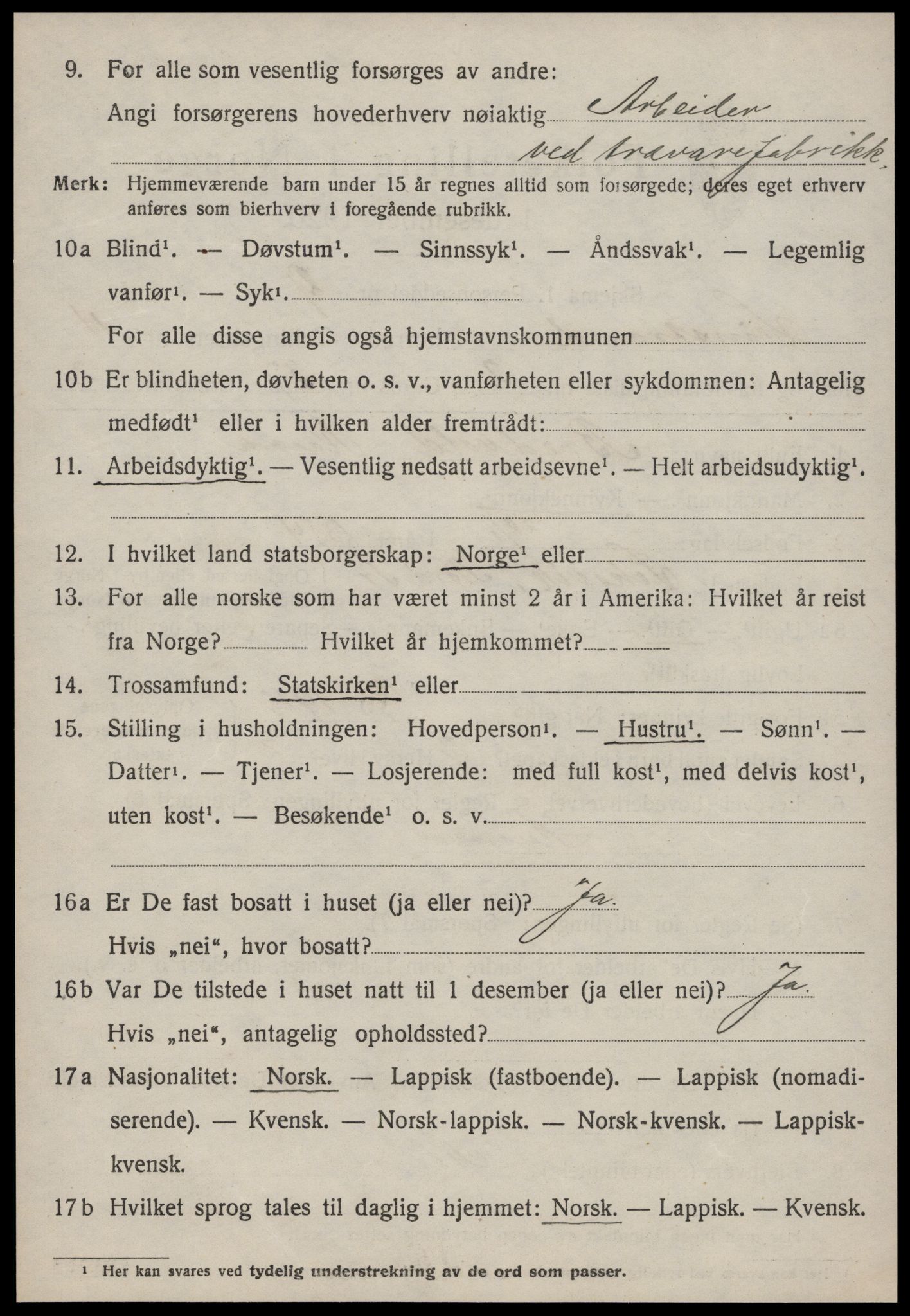 SAT, Folketelling 1920 for 1654 Leinstrand herred, 1920, s. 3834