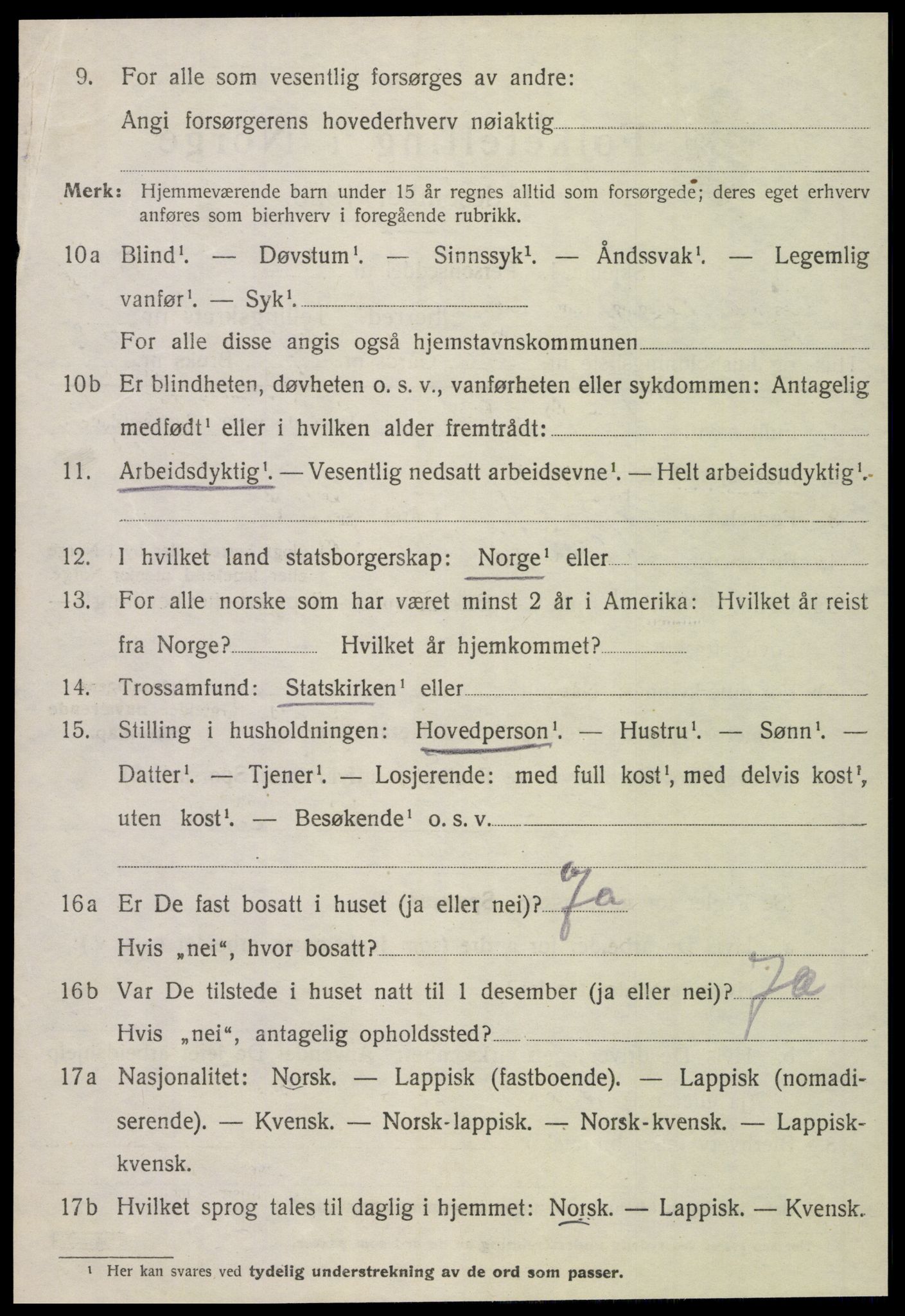 SAT, Folketelling 1920 for 1838 Gildeskål herred, 1920, s. 1965