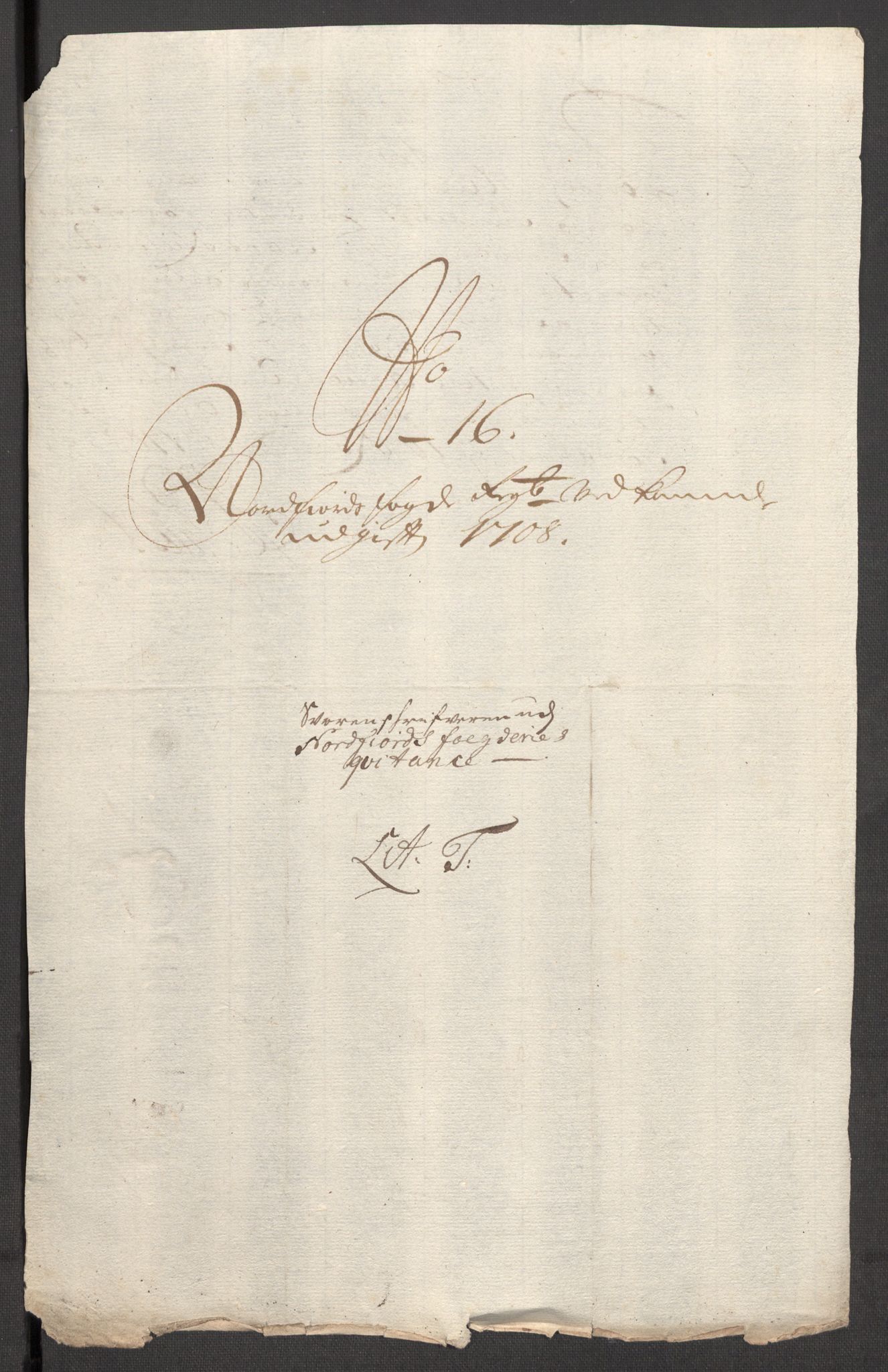 Rentekammeret inntil 1814, Reviderte regnskaper, Fogderegnskap, RA/EA-4092/R53/L3431: Fogderegnskap Sunn- og Nordfjord, 1708, s. 204