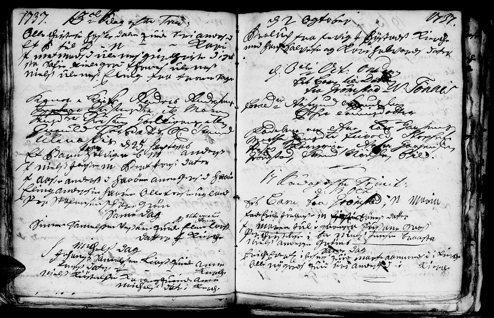 Fjære sokneprestkontor, AV/SAK-1111-0011/F/Fb/L0001: Klokkerbok nr. B 1, 1732-1750, s. 54