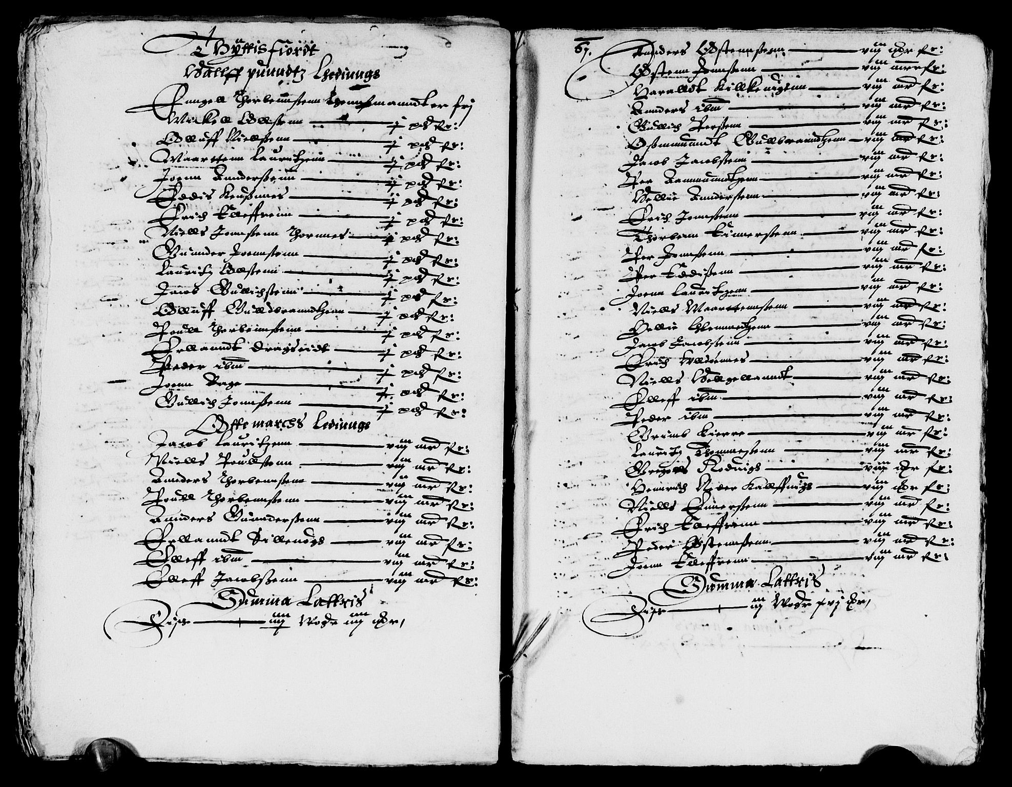 Rentekammeret inntil 1814, Reviderte regnskaper, Lensregnskaper, AV/RA-EA-5023/R/Rb/Rbz/L0009: Nordlandenes len, 1617-1618
