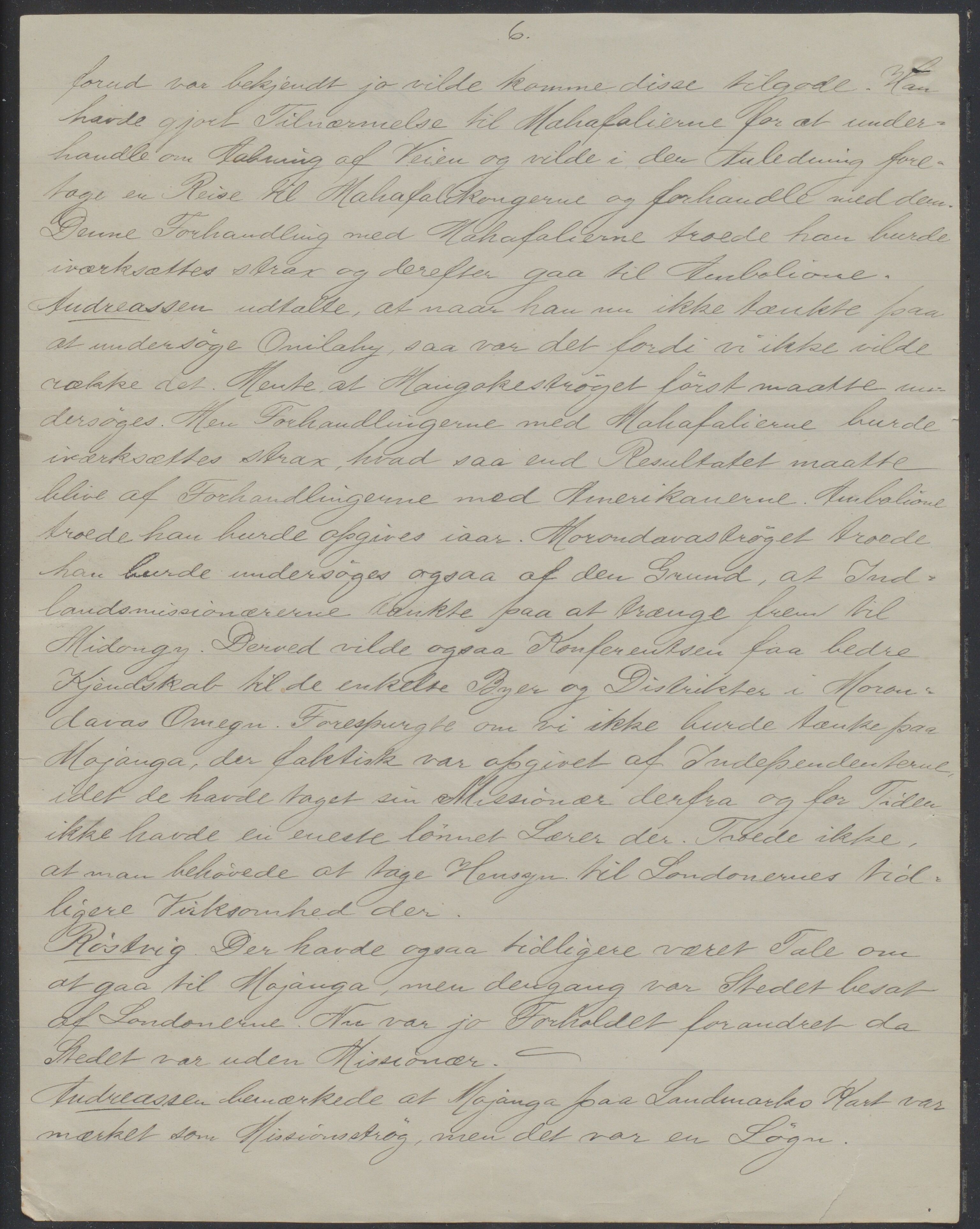 Det Norske Misjonsselskap - hovedadministrasjonen, VID/MA-A-1045/D/Da/Daa/L0039/0003: Konferansereferat og årsberetninger / Konferansereferat fra Vest-Madagaskar., 1892, s. 6