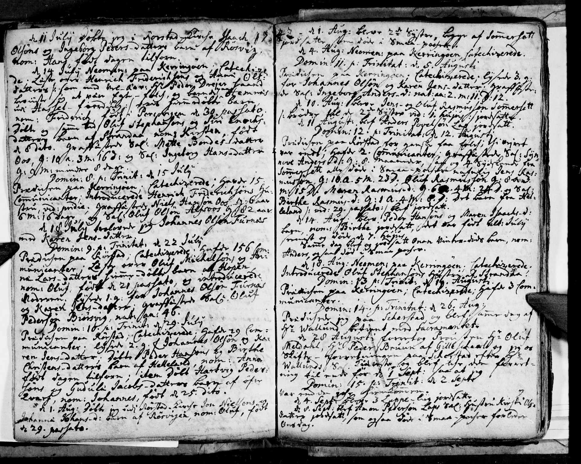 Ministerialprotokoller, klokkerbøker og fødselsregistre - Nordland, AV/SAT-A-1459/853/L0765: Ministerialbok nr. 853A04, 1715-1745