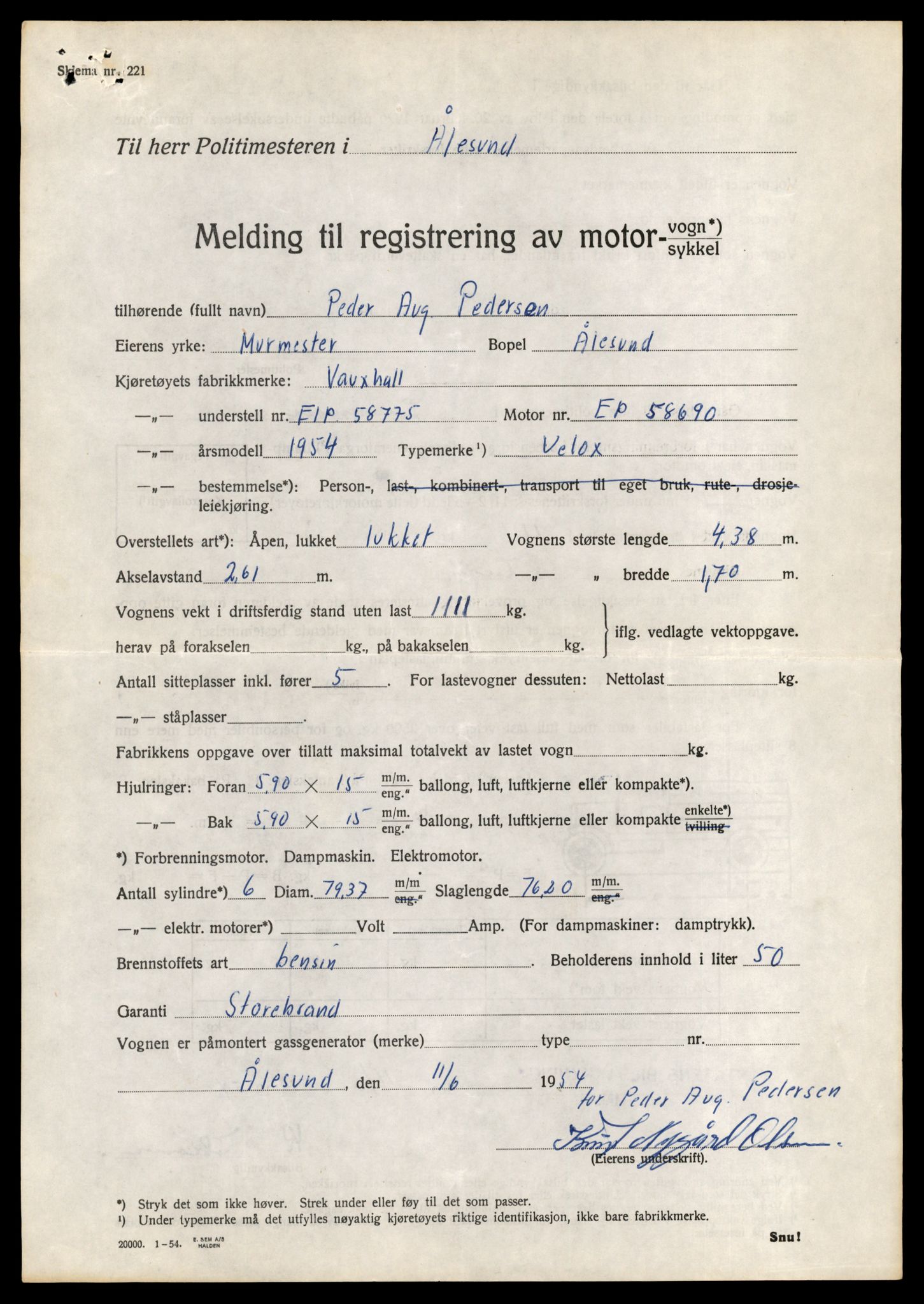 Møre og Romsdal vegkontor - Ålesund trafikkstasjon, AV/SAT-A-4099/F/Fe/L0046: Registreringskort for kjøretøy T 14445 - T 14579, 1927-1998