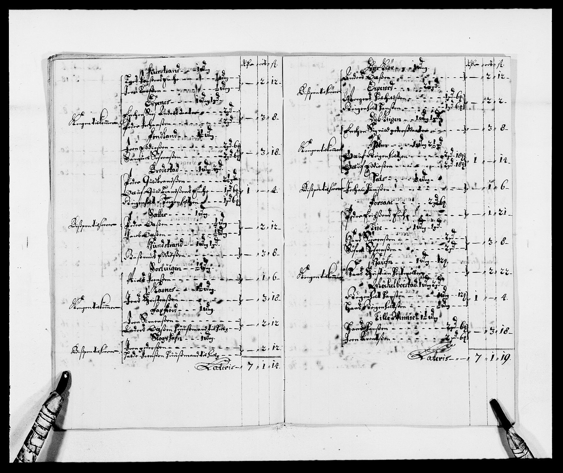 Rentekammeret inntil 1814, Reviderte regnskaper, Fogderegnskap, AV/RA-EA-4092/R68/L4752: Fogderegnskap Senja og Troms, 1691-1693, s. 337