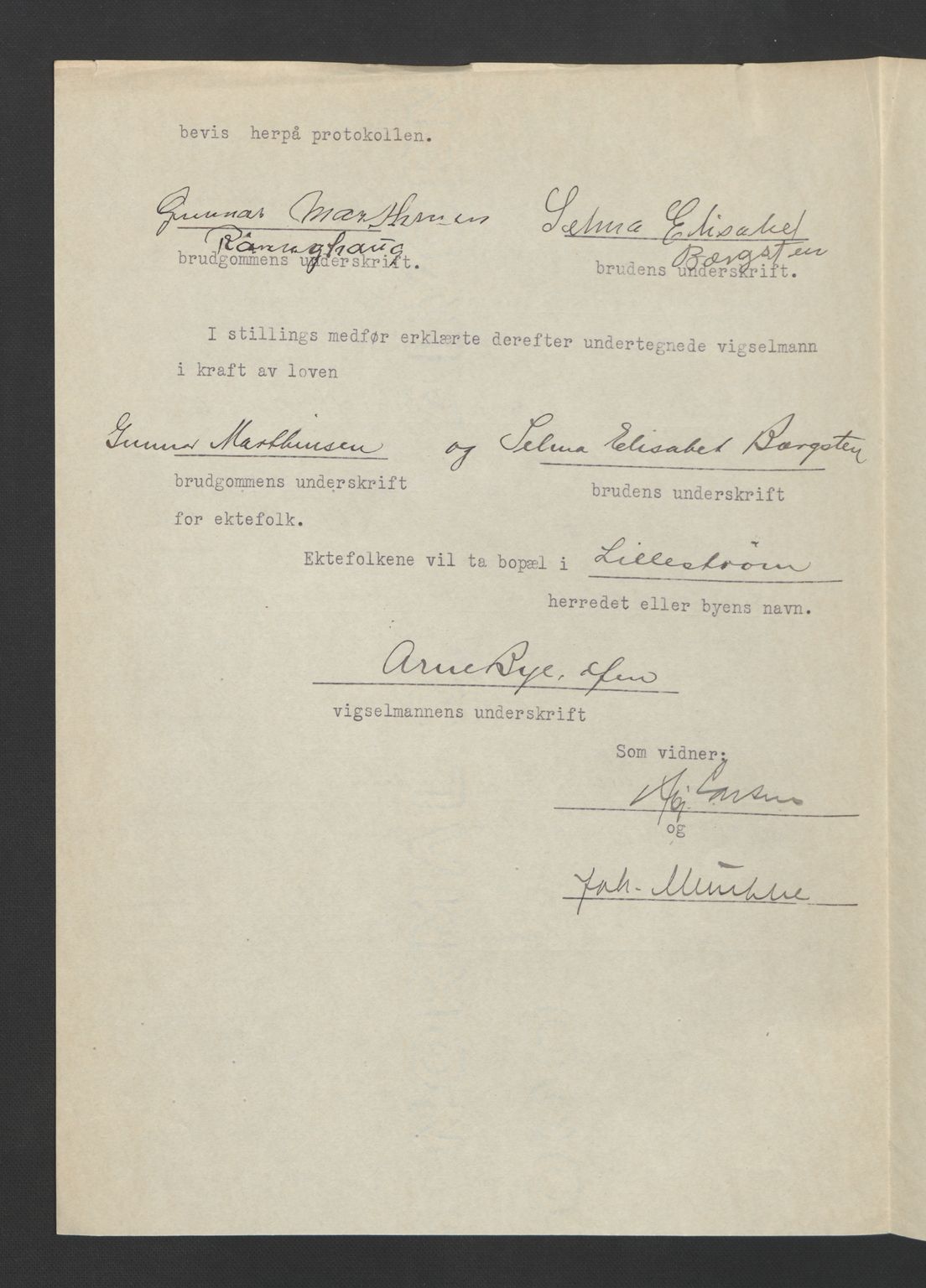 Nedre Romerike sorenskriveri, AV/SAO-A-10469/L/Lb/L0001: Vigselsbok - borgerlige vielser, 1920-1935