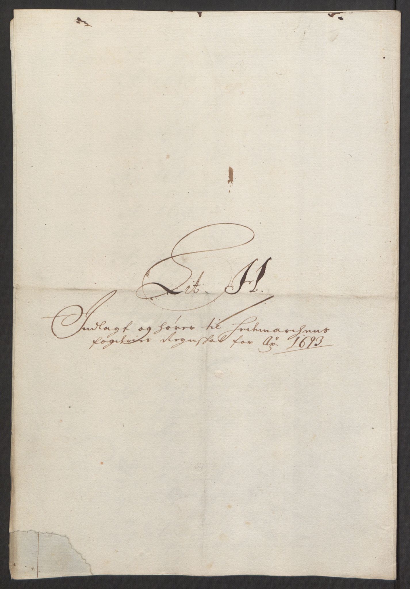Rentekammeret inntil 1814, Reviderte regnskaper, Fogderegnskap, RA/EA-4092/R16/L1034: Fogderegnskap Hedmark, 1693, s. 84