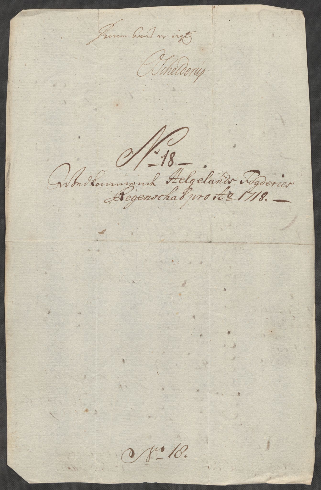 Rentekammeret inntil 1814, Reviderte regnskaper, Fogderegnskap, AV/RA-EA-4092/R65/L4516: Fogderegnskap Helgeland, 1718, s. 196