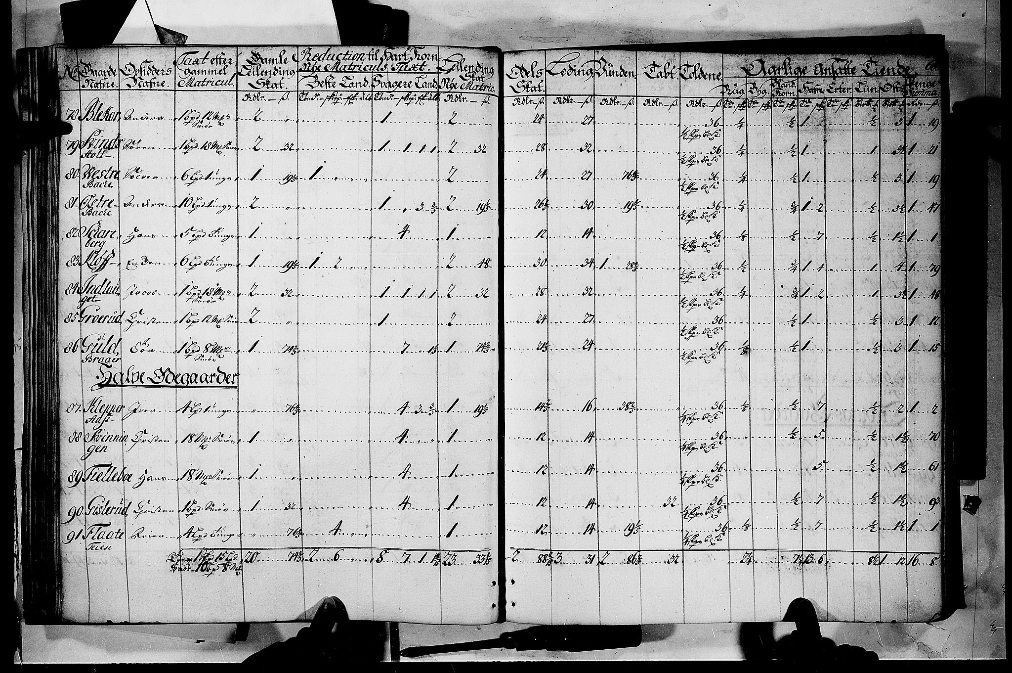 Rentekammeret inntil 1814, Realistisk ordnet avdeling, AV/RA-EA-4070/N/Nb/Nbf/L0116: Jarlsberg grevskap matrikkelprotokoll, 1723, s. 65b-66a