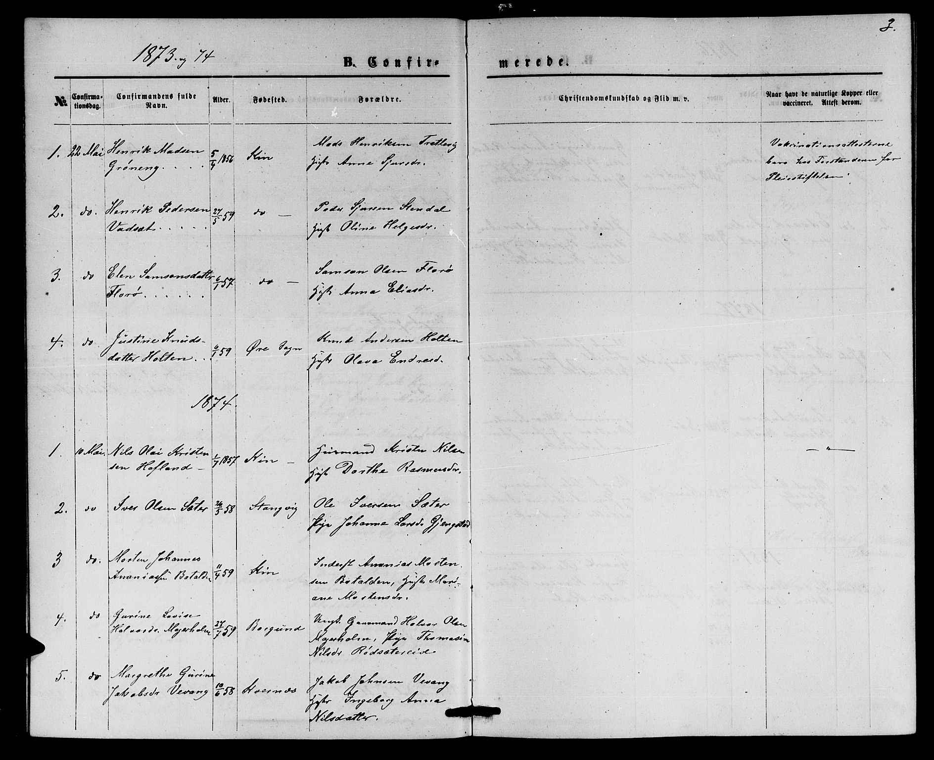 Ministerialprotokoller, klokkerbøker og fødselsregistre - Møre og Romsdal, AV/SAT-A-1454/559/L0715: Klokkerbok nr. 559C01, 1869-1886, s. 3