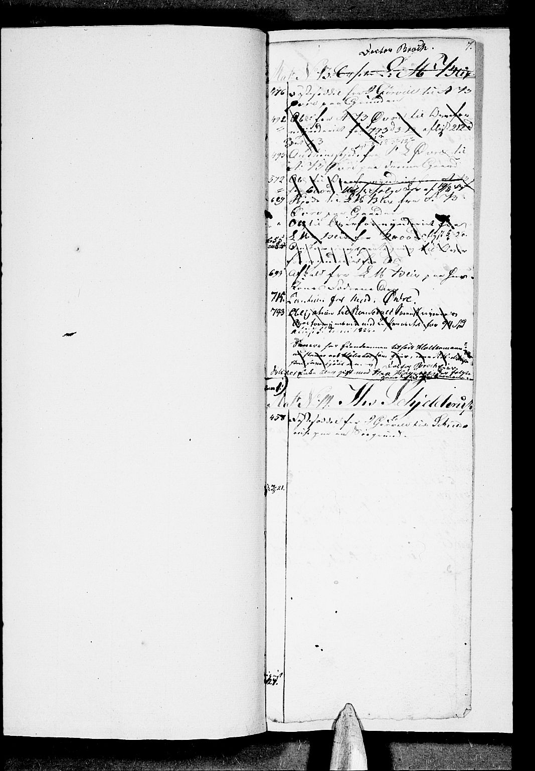 Molde byfogd, AV/SAT-A-0025/2/2A/L0001: Panteregister nr. 1, 1790-1823, s. 7