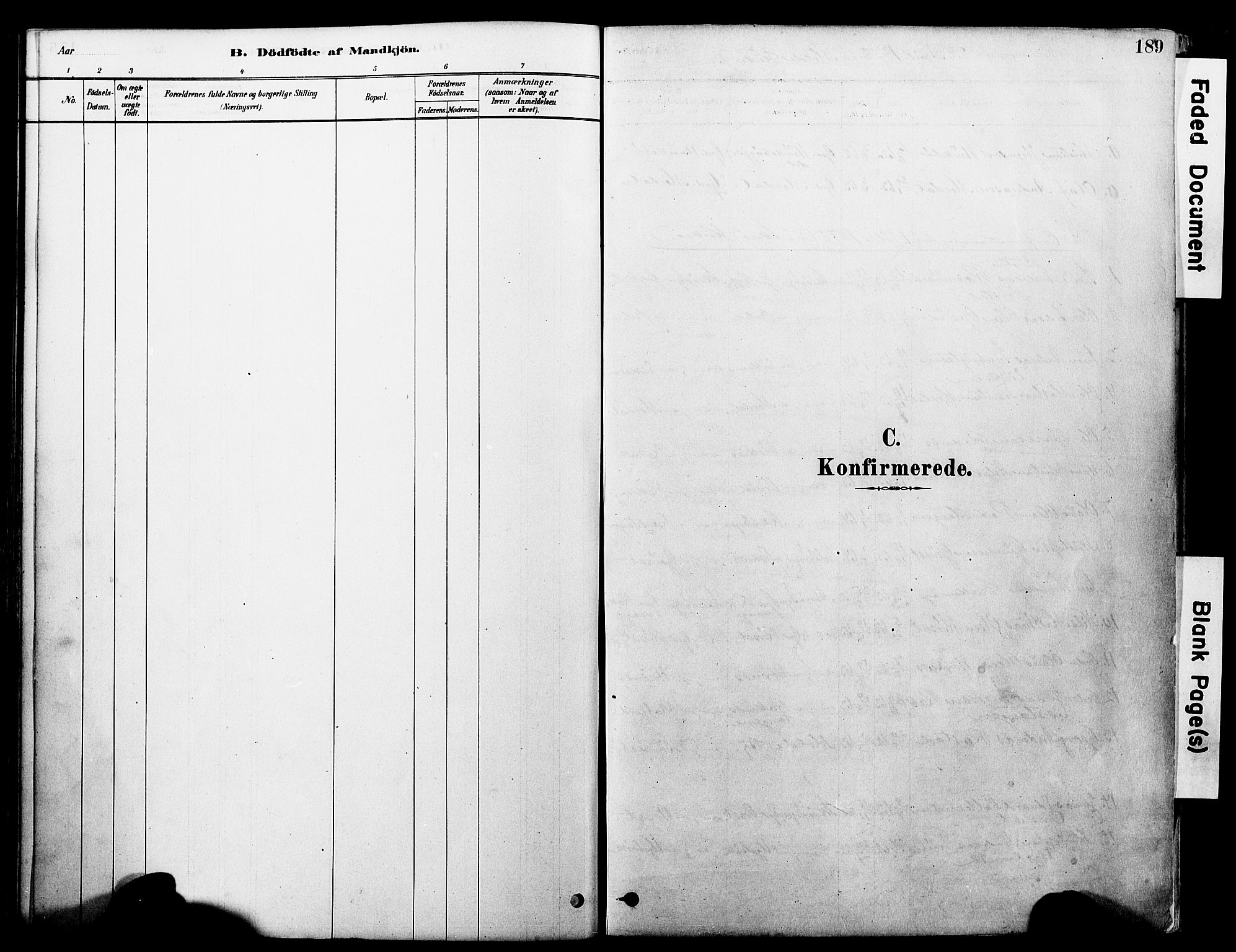 Ministerialprotokoller, klokkerbøker og fødselsregistre - Møre og Romsdal, SAT/A-1454/560/L0721: Ministerialbok nr. 560A05, 1878-1917, s. 189