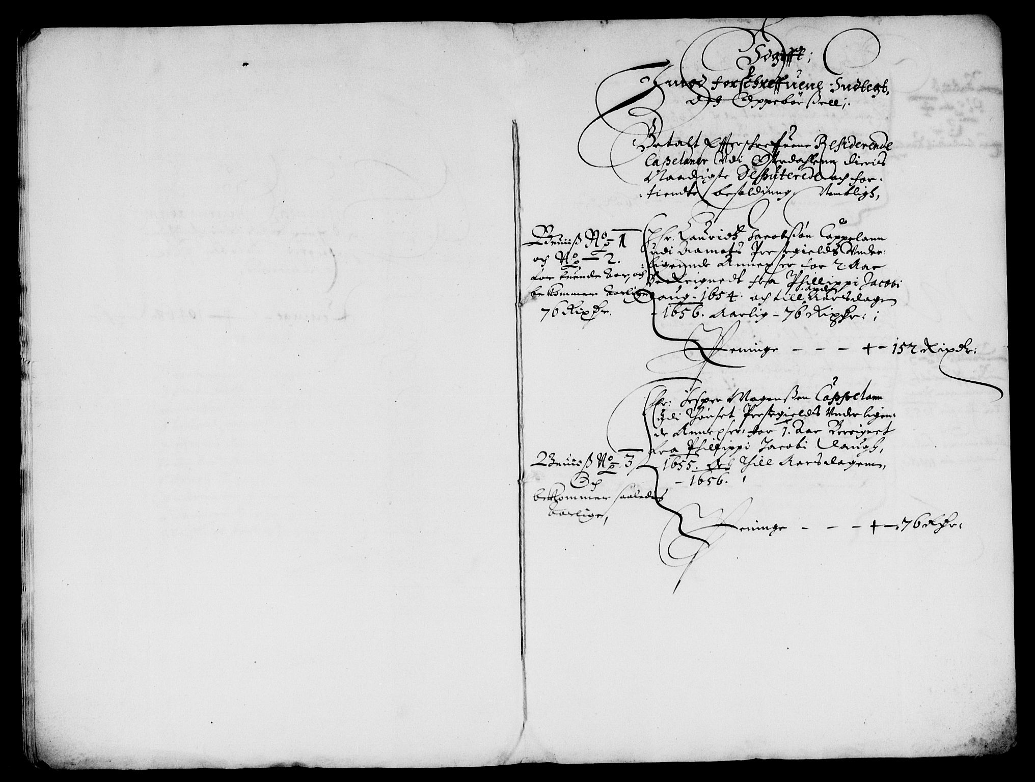 Rentekammeret inntil 1814, Reviderte regnskaper, Lensregnskaper, AV/RA-EA-5023/R/Rb/Rba/L0234: Akershus len, 1651-1656