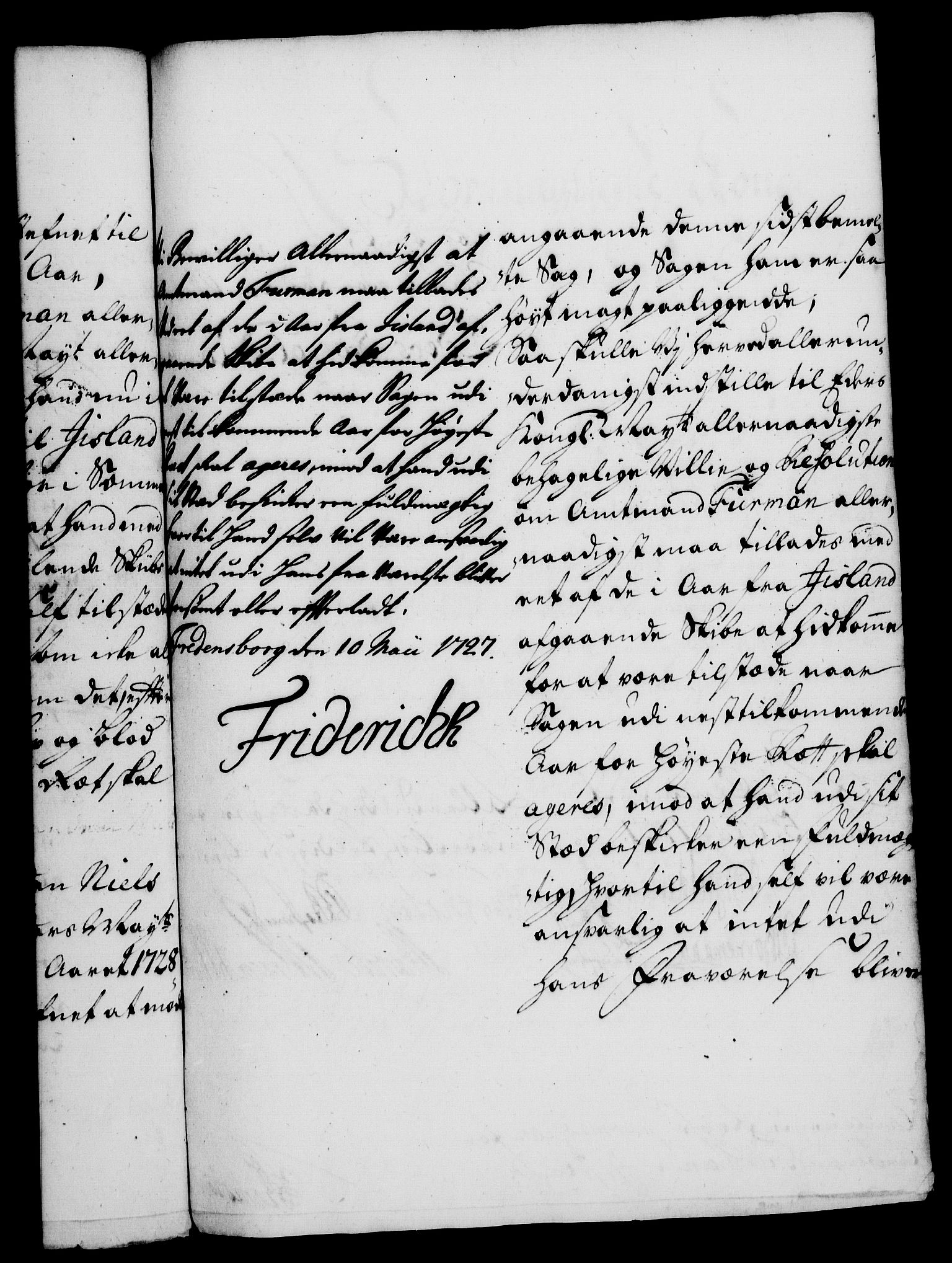 Rentekammeret, Kammerkanselliet, RA/EA-3111/G/Gf/Gfa/L0010: Norsk relasjons- og resolusjonsprotokoll (merket RK 52.10), 1727, s. 511