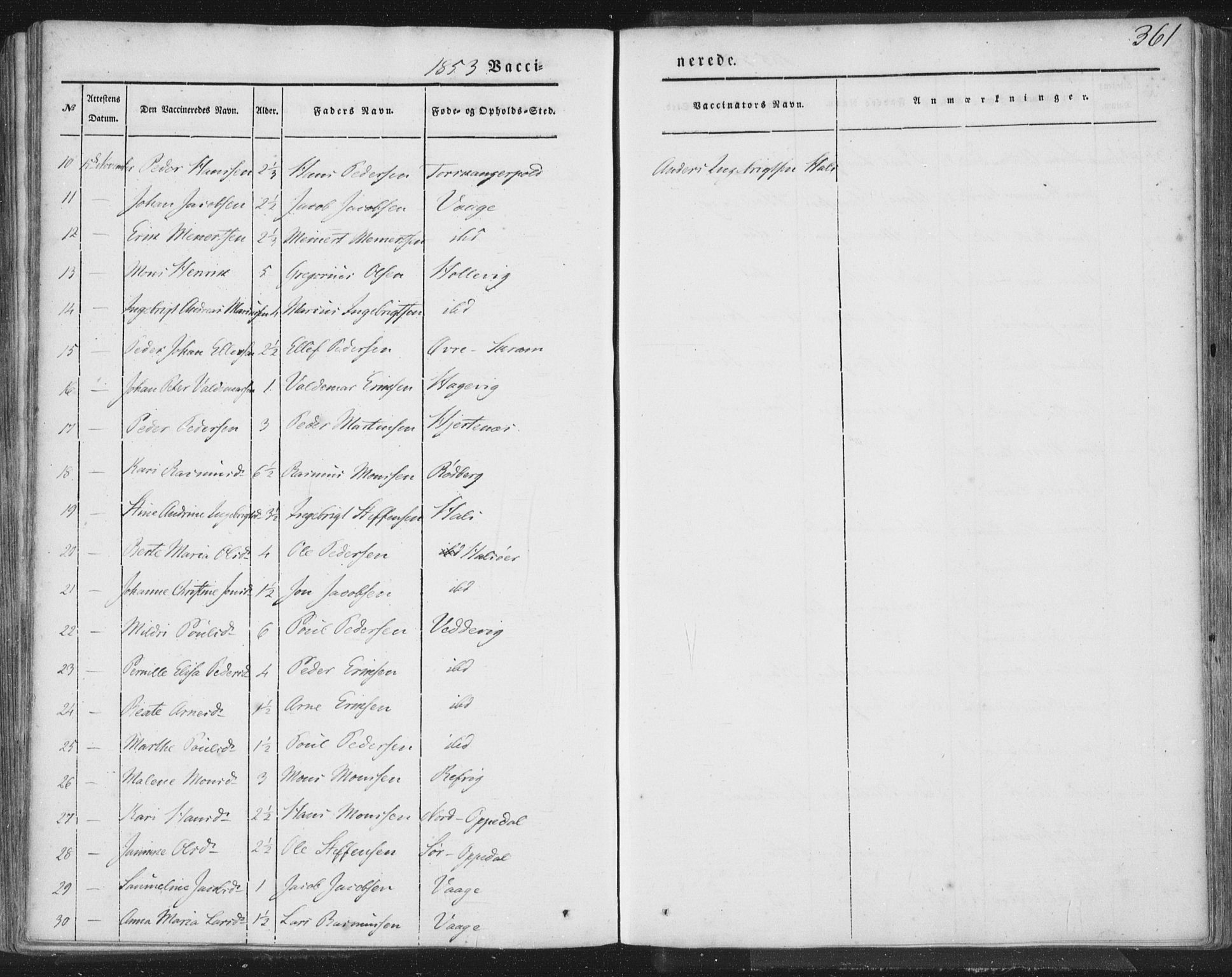 Selje sokneprestembete, AV/SAB-A-99938/H/Ha/Haa/Haaa: Ministerialbok nr. A 10, 1844-1858, s. 361