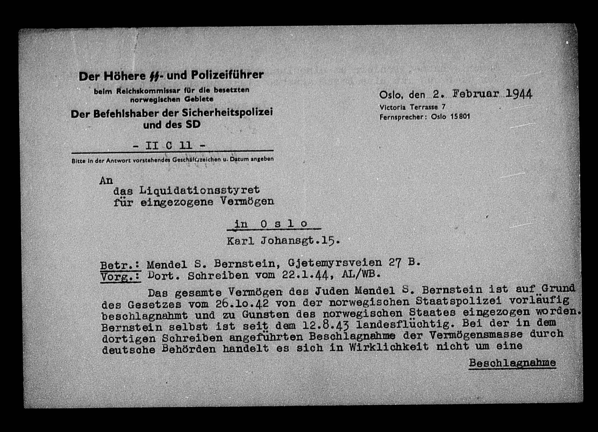 Justisdepartementet, Tilbakeføringskontoret for inndratte formuer, AV/RA-S-1564/H/Hc/Hcc/L0923: --, 1945-1947, s. 138