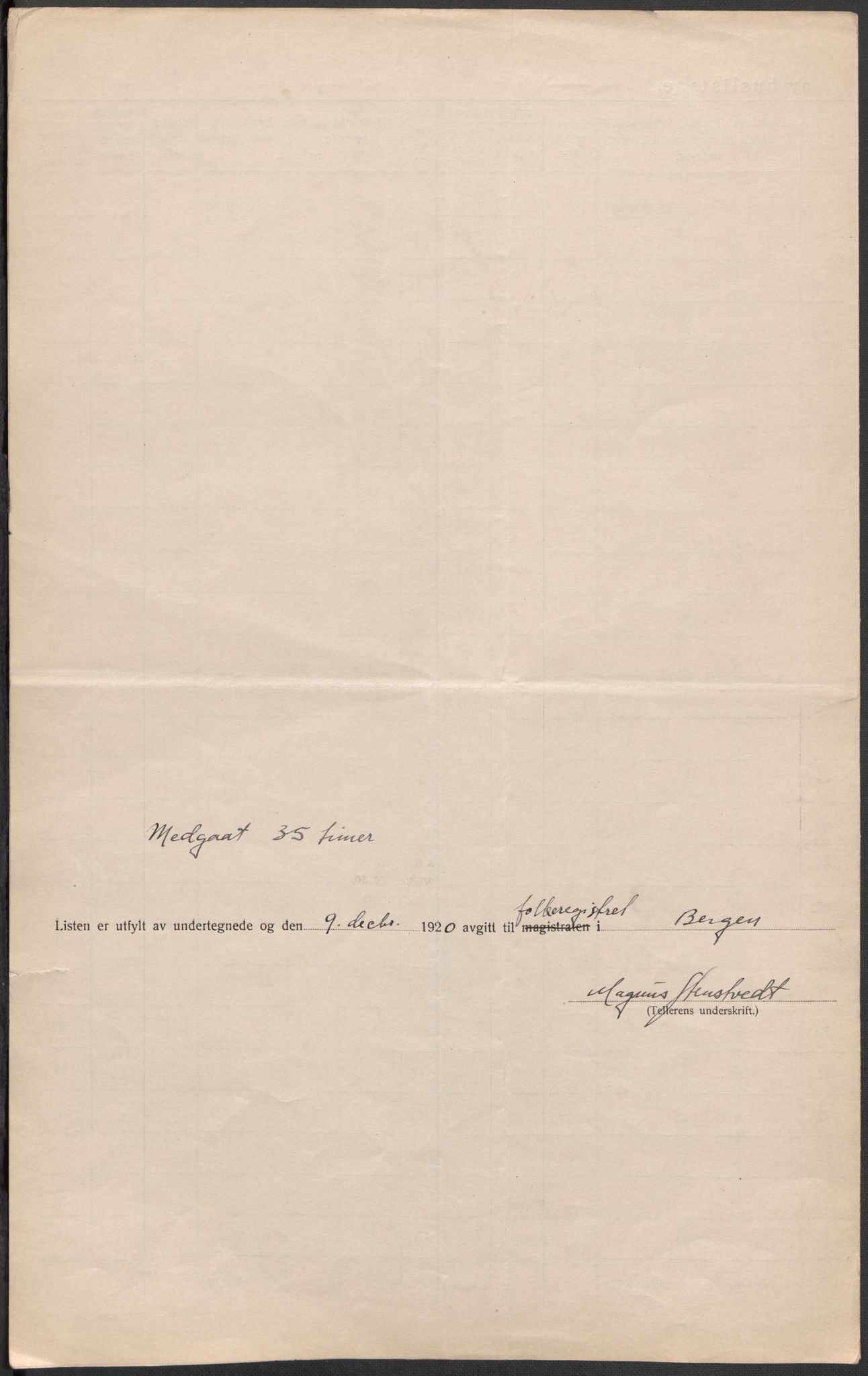 SAB, Folketelling 1920 for 1301 Bergen kjøpstad, 1920, s. 75