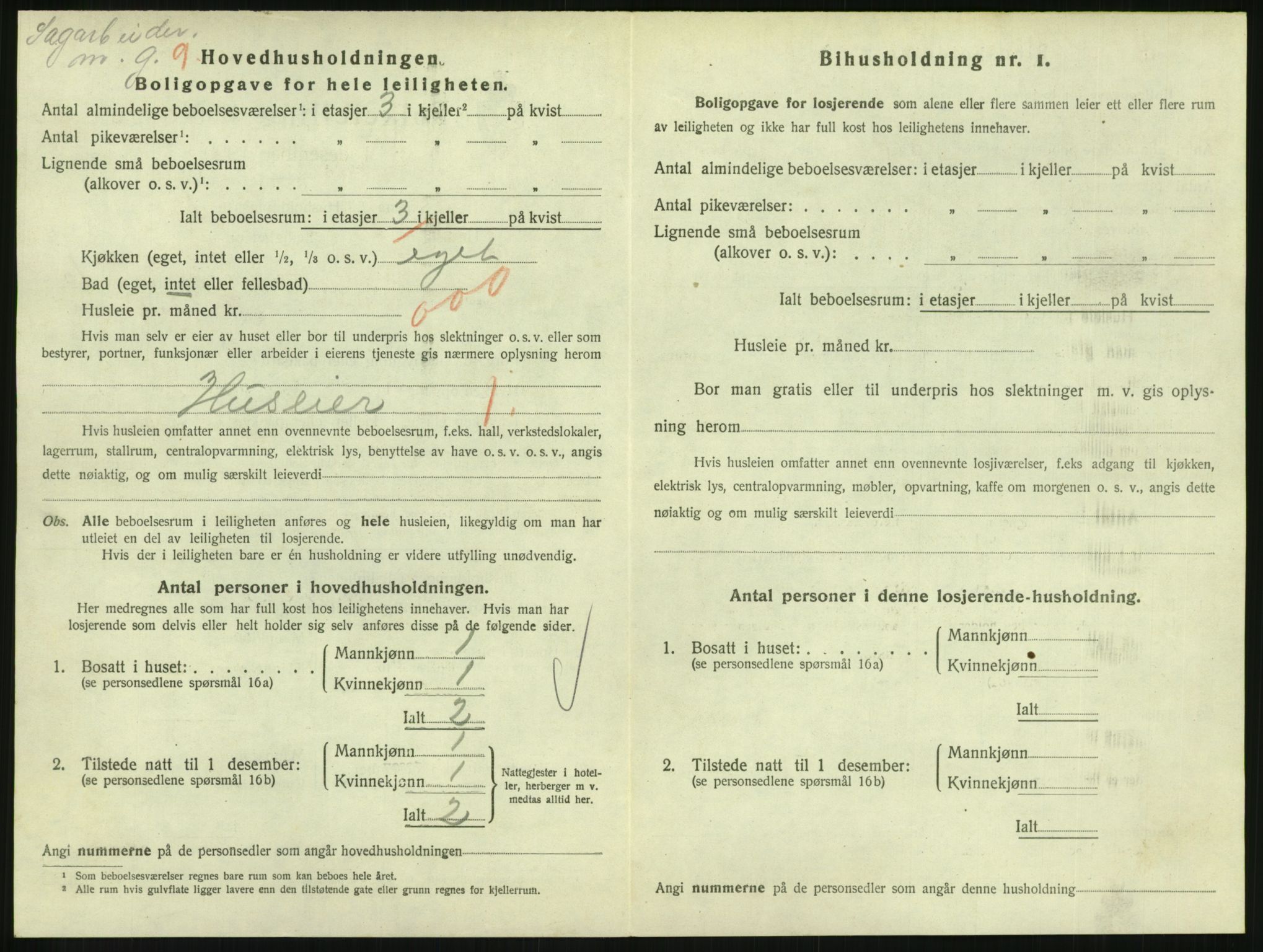 SAH, Folketelling 1920 for 0501 Lillehammer kjøpstad, 1920, s. 3679
