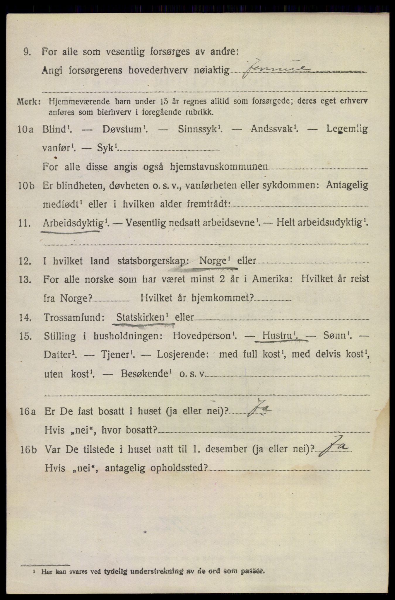 SAKO, Folketelling 1920 for 0724 Sandeherred herred, 1920, s. 9213