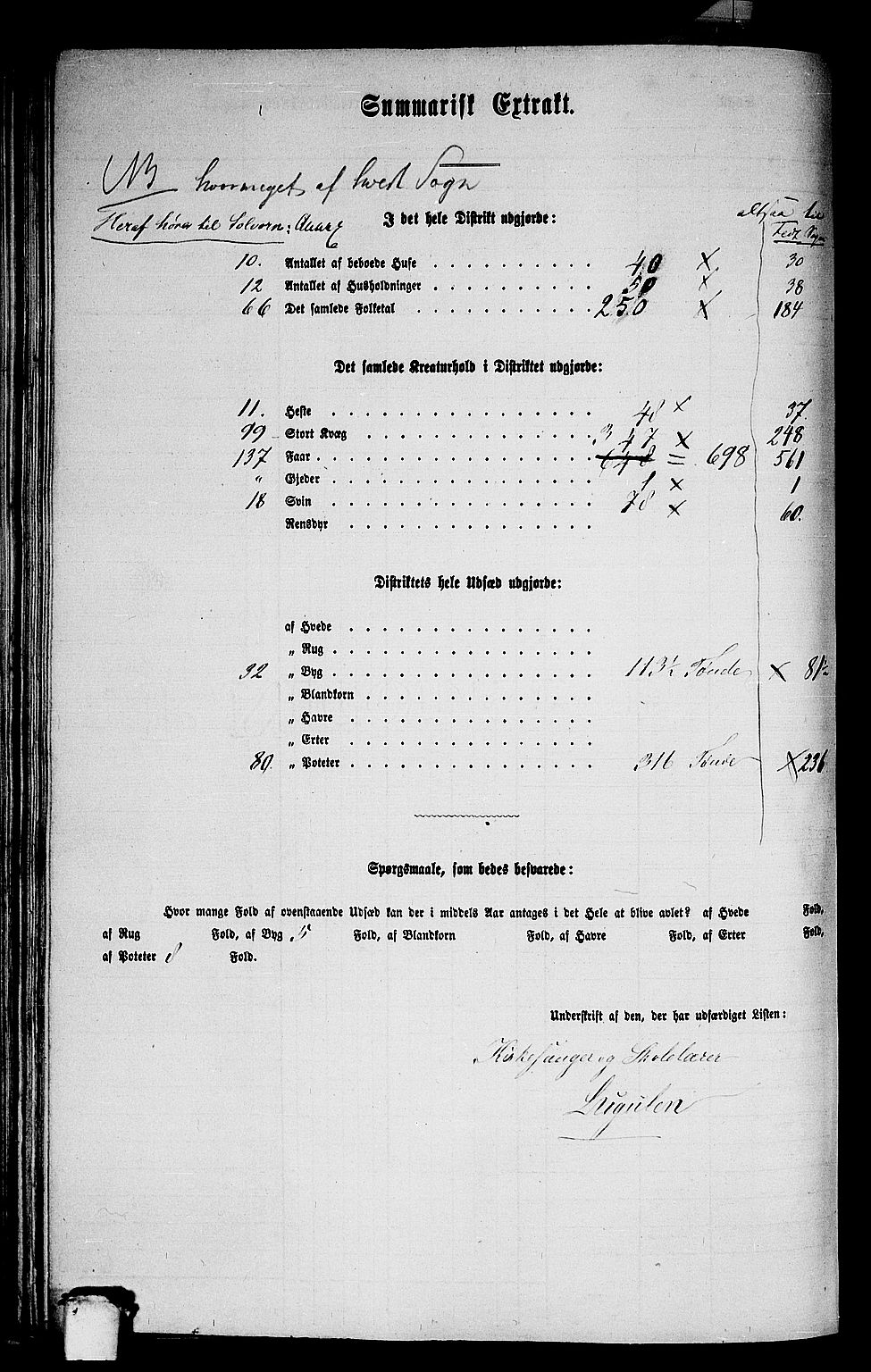 RA, Folketelling 1865 for 1425P Hafslo prestegjeld, 1865, s. 103