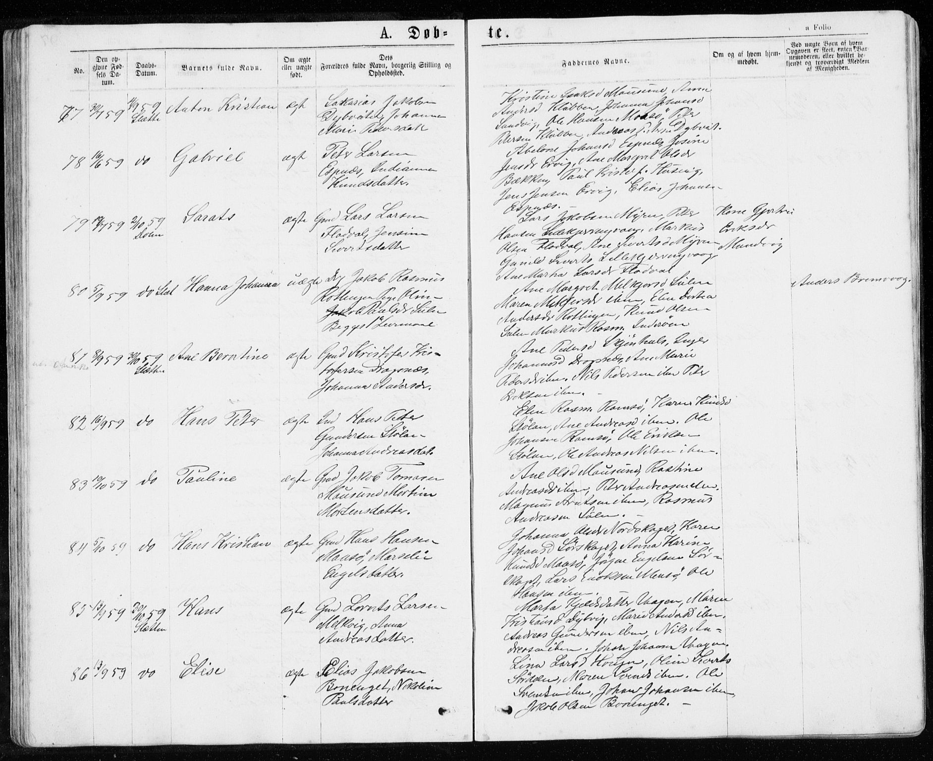 Ministerialprotokoller, klokkerbøker og fødselsregistre - Sør-Trøndelag, SAT/A-1456/640/L0576: Ministerialbok nr. 640A01, 1846-1876