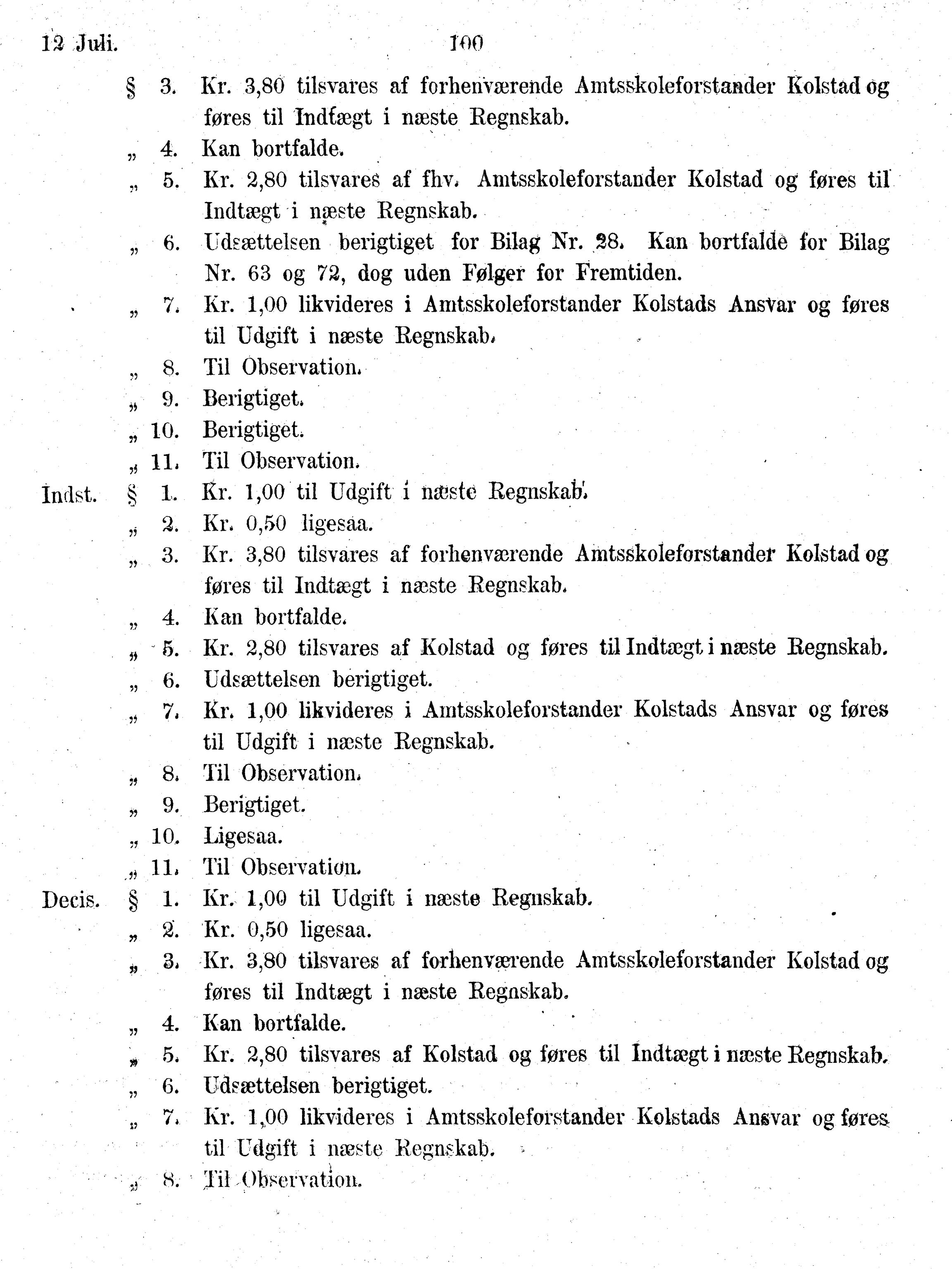 Nordland Fylkeskommune. Fylkestinget, AIN/NFK-17/176/A/Ac/L0010: Fylkestingsforhandlinger 1874-1880, 1874-1880