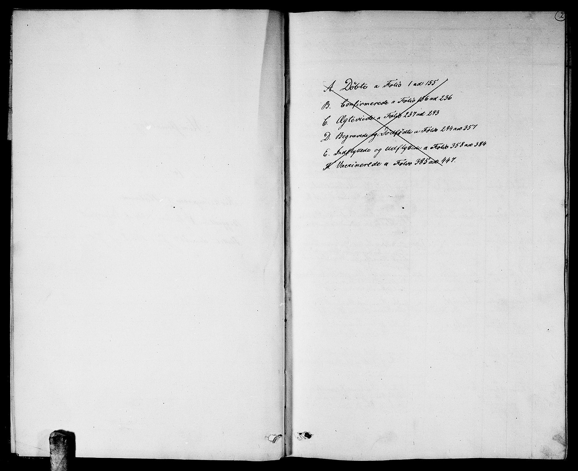 Høland prestekontor Kirkebøker, SAO/A-10346a/G/Ga/L0004: Klokkerbok nr. I 4, 1854-1862, s. 2