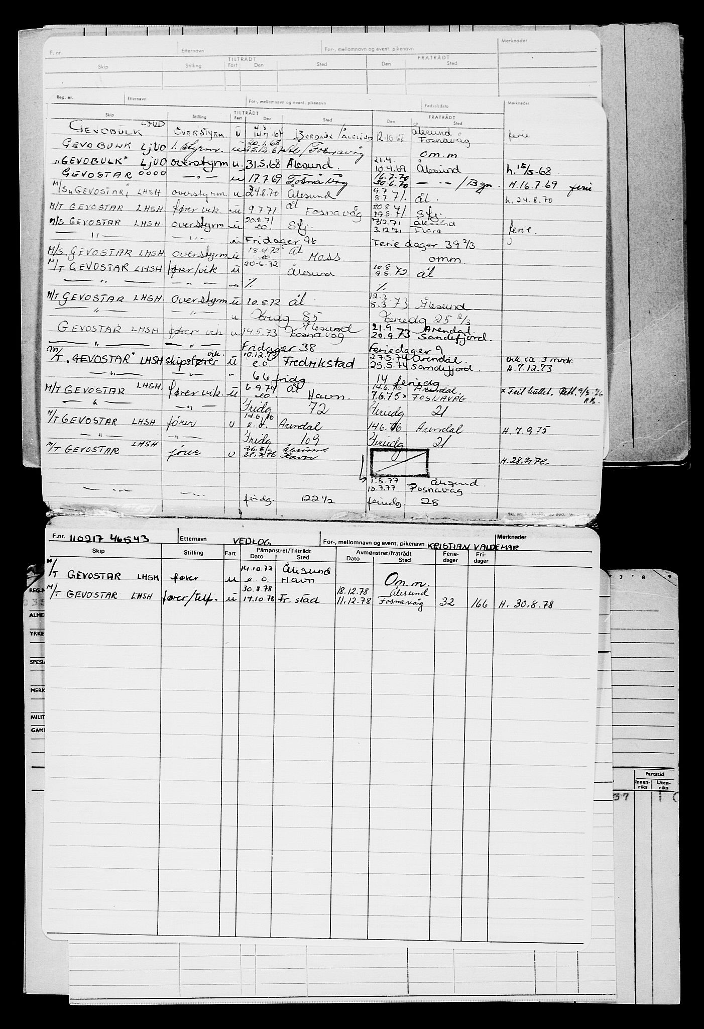 Direktoratet for sjømenn, AV/RA-S-3545/G/Gb/L0146: Hovedkort, 1917, s. 38