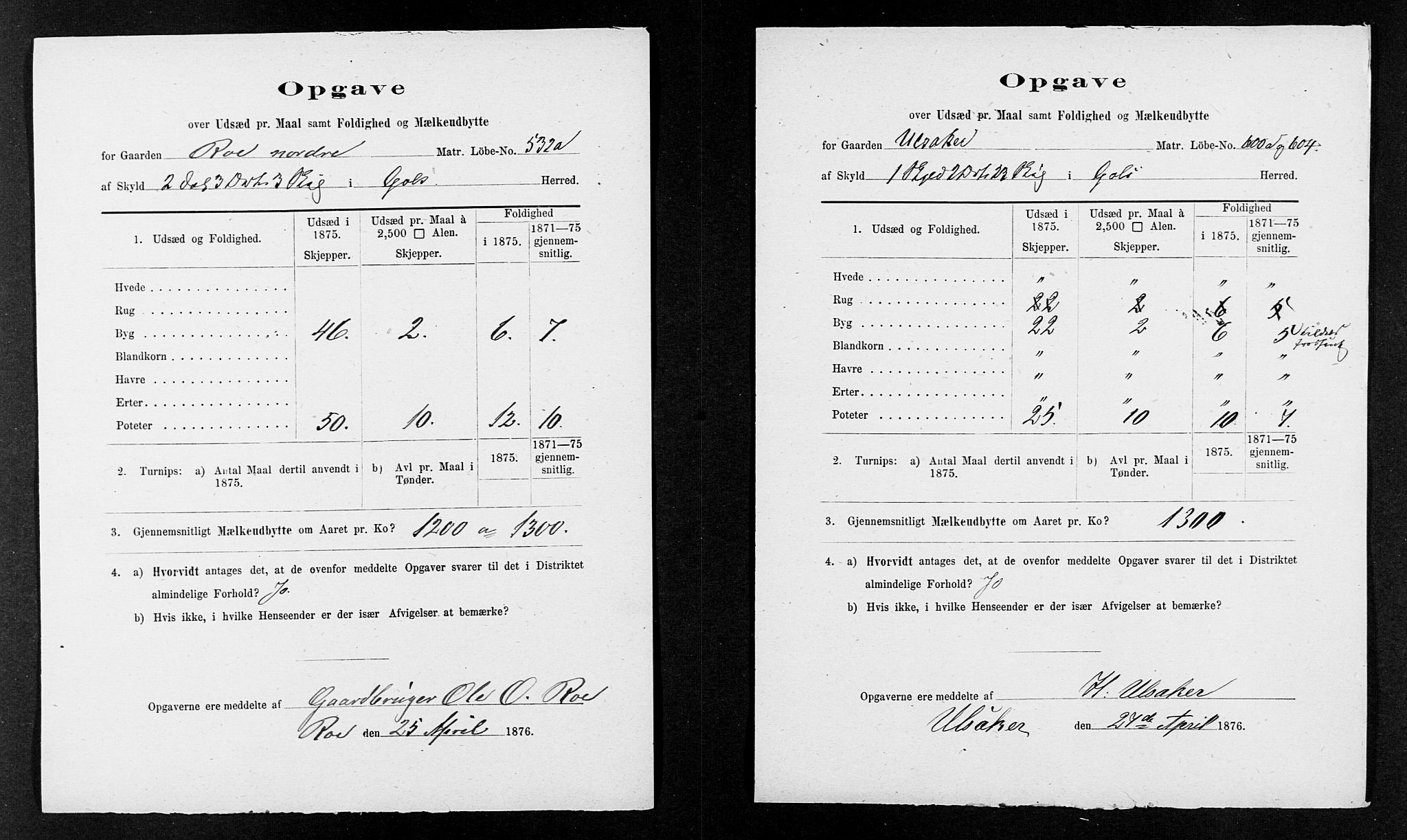 Statistisk sentralbyrå, Næringsøkonomiske emner, Generelt - Amtmennenes femårsberetninger, AV/RA-S-2233/F/Fa/L0036: --, 1875, s. 14