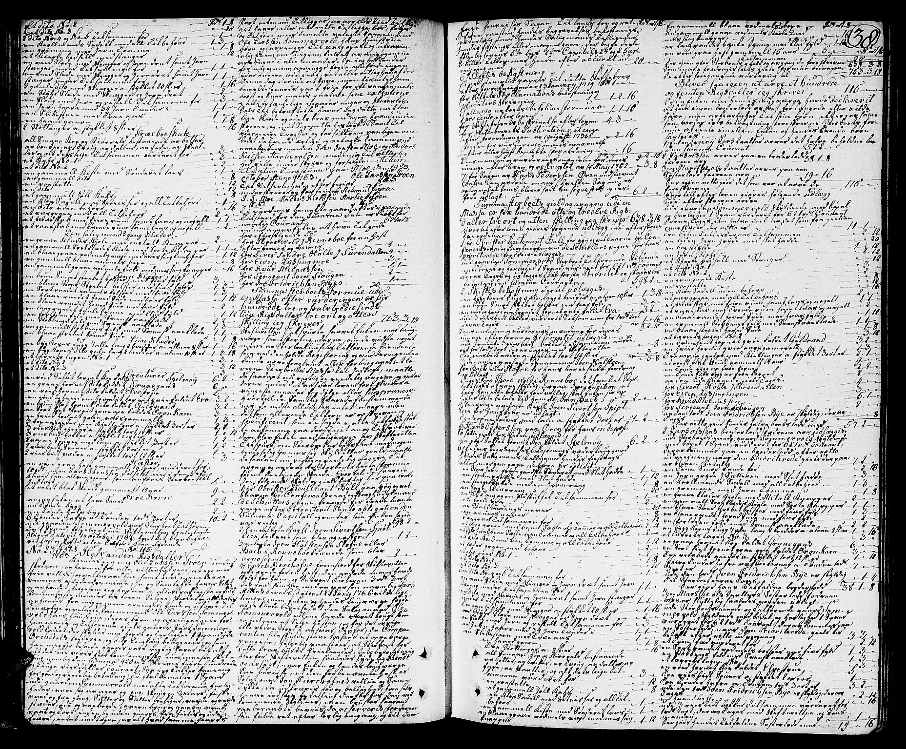 Orkdal sorenskriveri, SAT/A-4169/1/3/3Aa/L0007: Skifteprotokoller, 1767-1782, s. 37b-38a