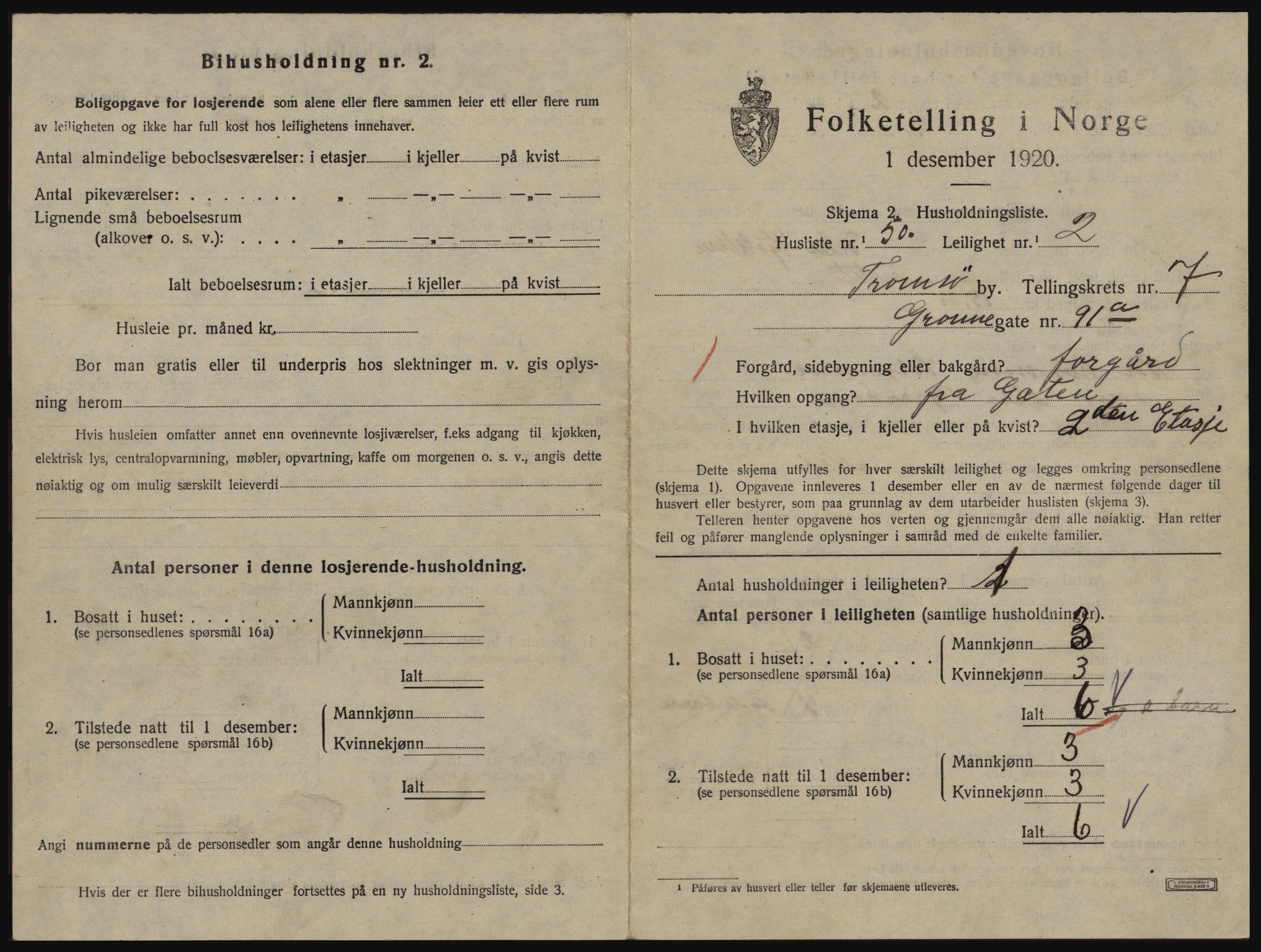 SATØ, Folketelling 1920 for 1902 Tromsø kjøpstad, 1920, s. 4333