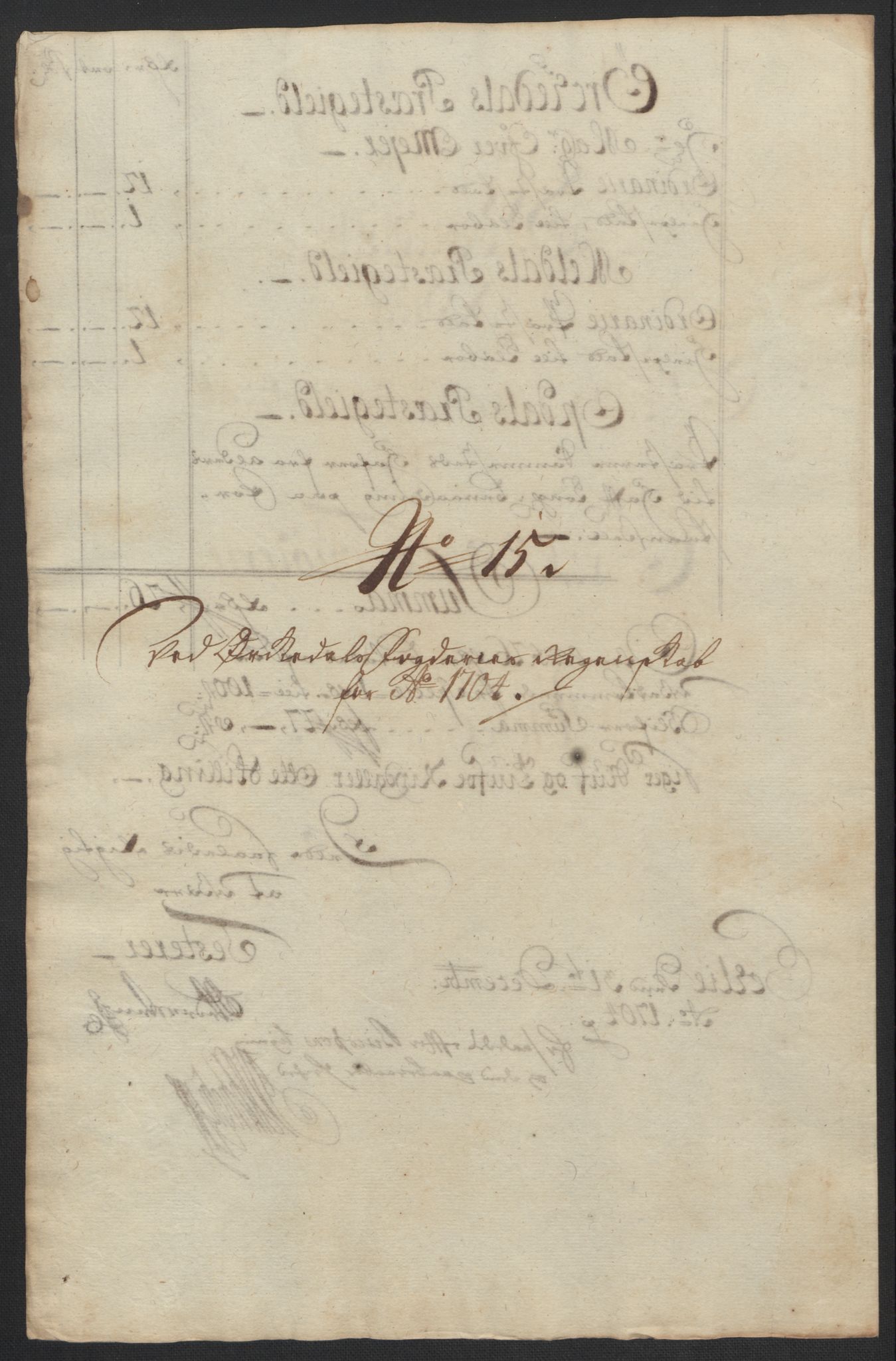 Rentekammeret inntil 1814, Reviderte regnskaper, Fogderegnskap, RA/EA-4092/R60/L3954: Fogderegnskap Orkdal og Gauldal, 1704, s. 182