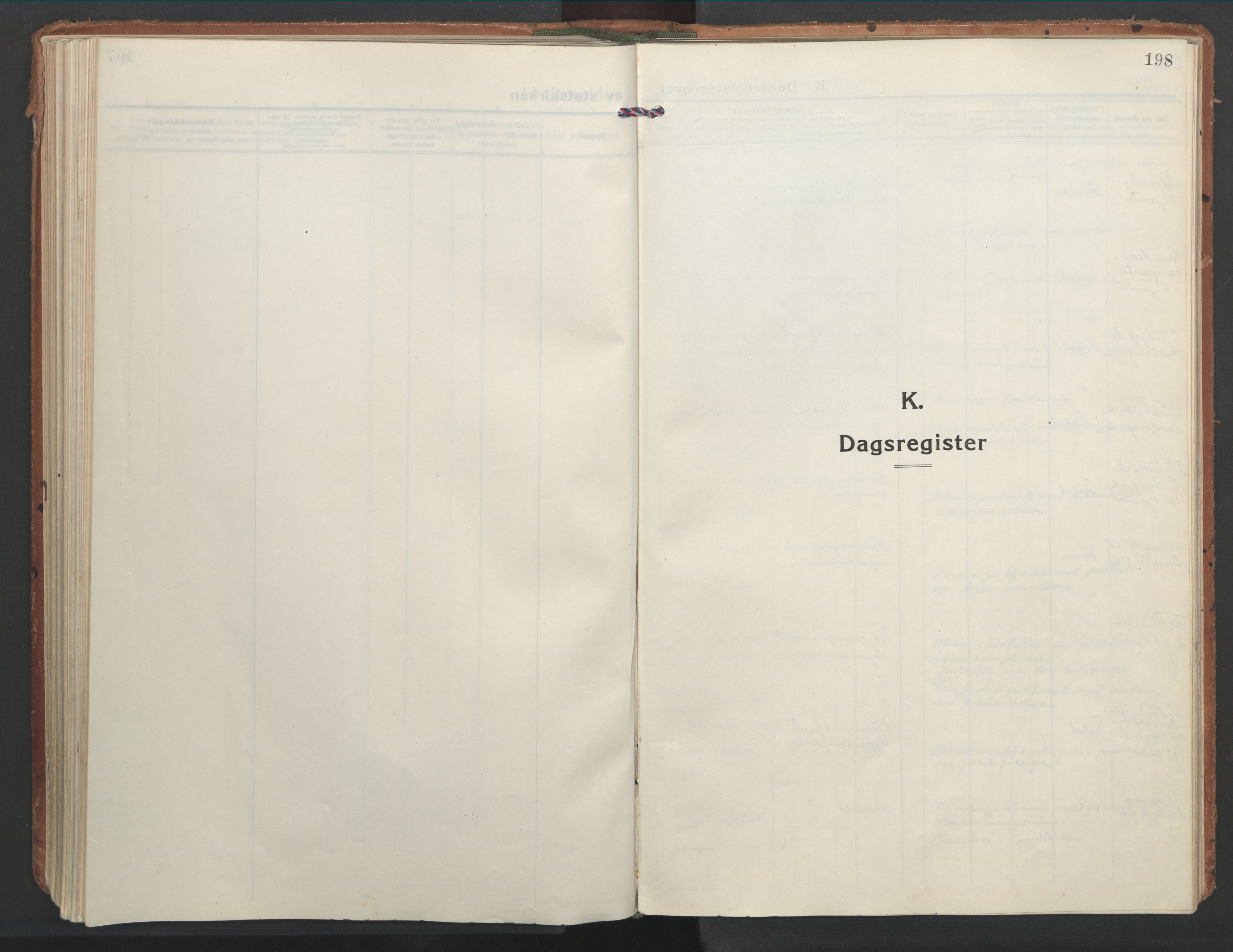 Ministerialprotokoller, klokkerbøker og fødselsregistre - Nordland, AV/SAT-A-1459/861/L0873: Ministerialbok nr. 861A08, 1923-1932, s. 198