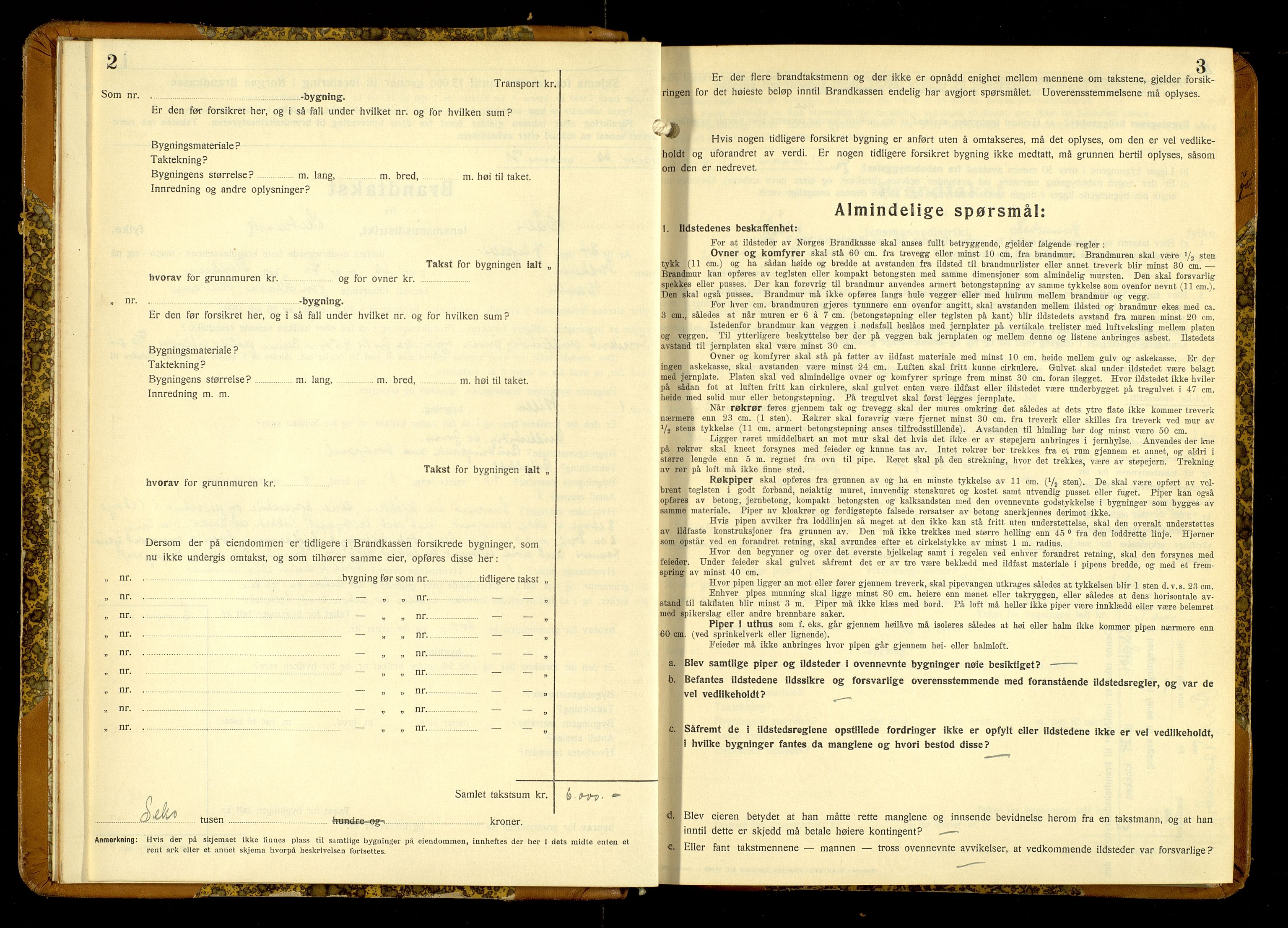 Norges Brannkasse, Våler, Hedmark, AV/SAH-NBRANV-019/F/L0025: Branntakstprotokoll, 1934-1936
