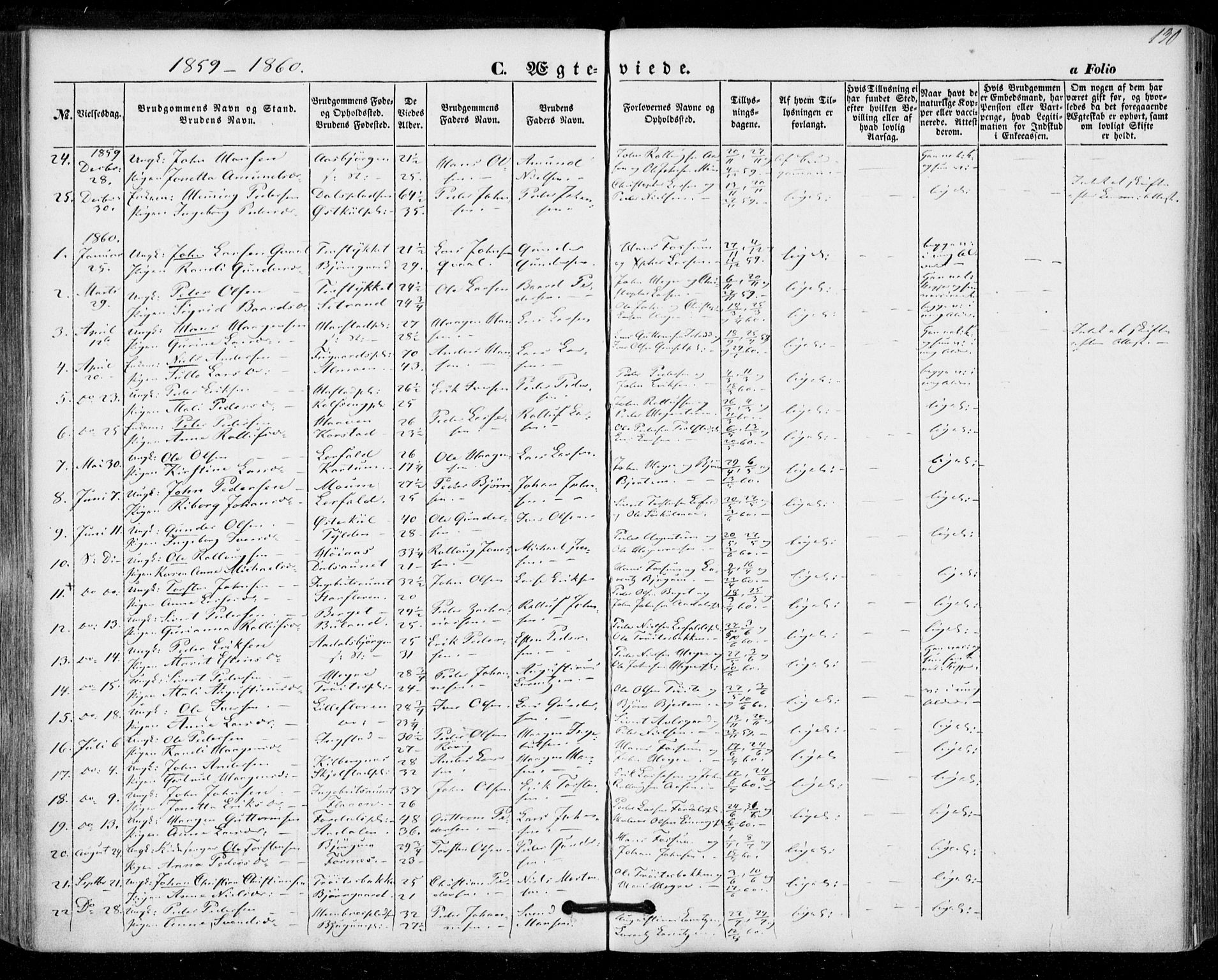 Ministerialprotokoller, klokkerbøker og fødselsregistre - Nord-Trøndelag, SAT/A-1458/703/L0028: Ministerialbok nr. 703A01, 1850-1862, s. 130