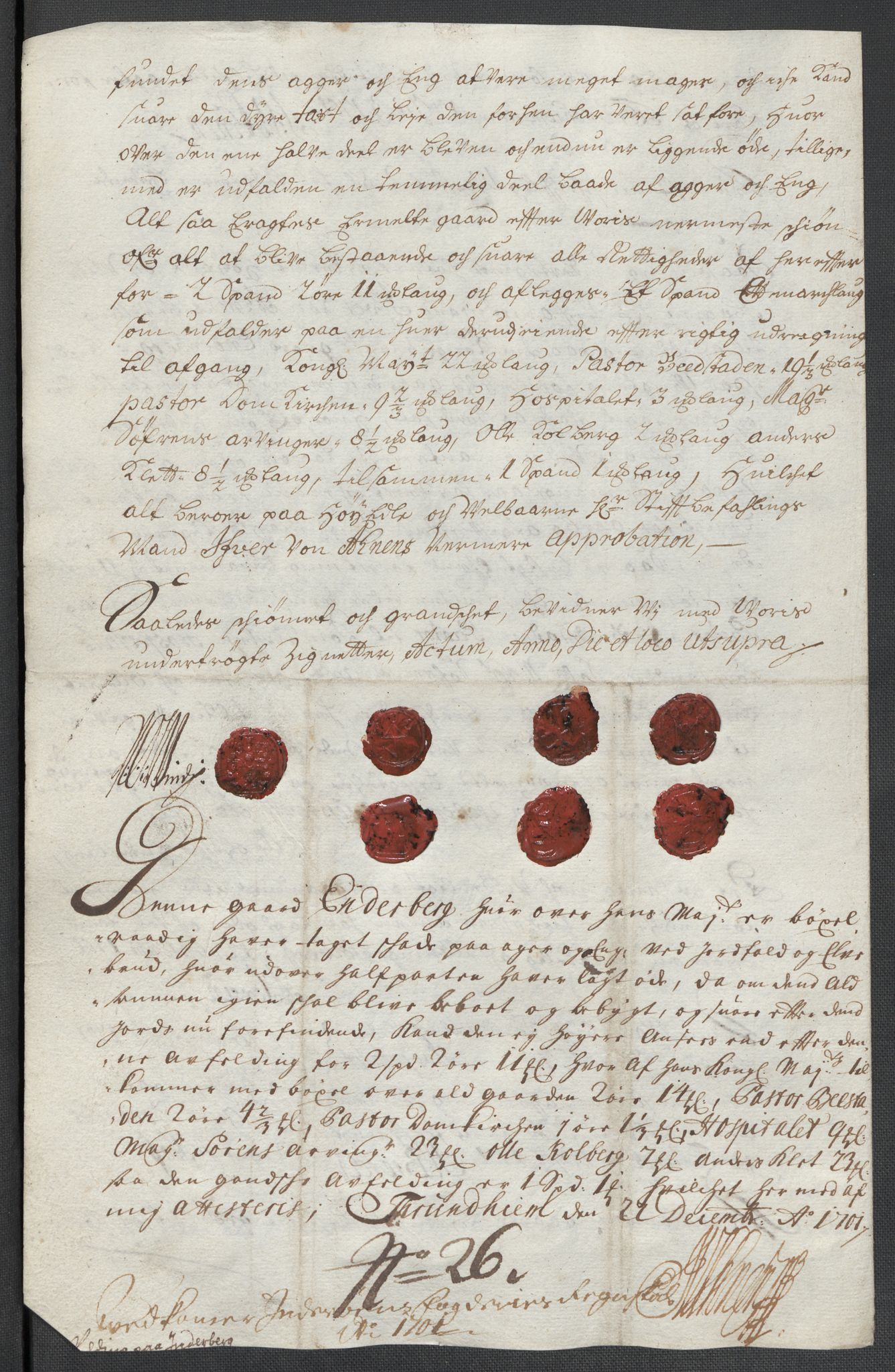 Rentekammeret inntil 1814, Reviderte regnskaper, Fogderegnskap, AV/RA-EA-4092/R63/L4312: Fogderegnskap Inderøy, 1701-1702, s. 145