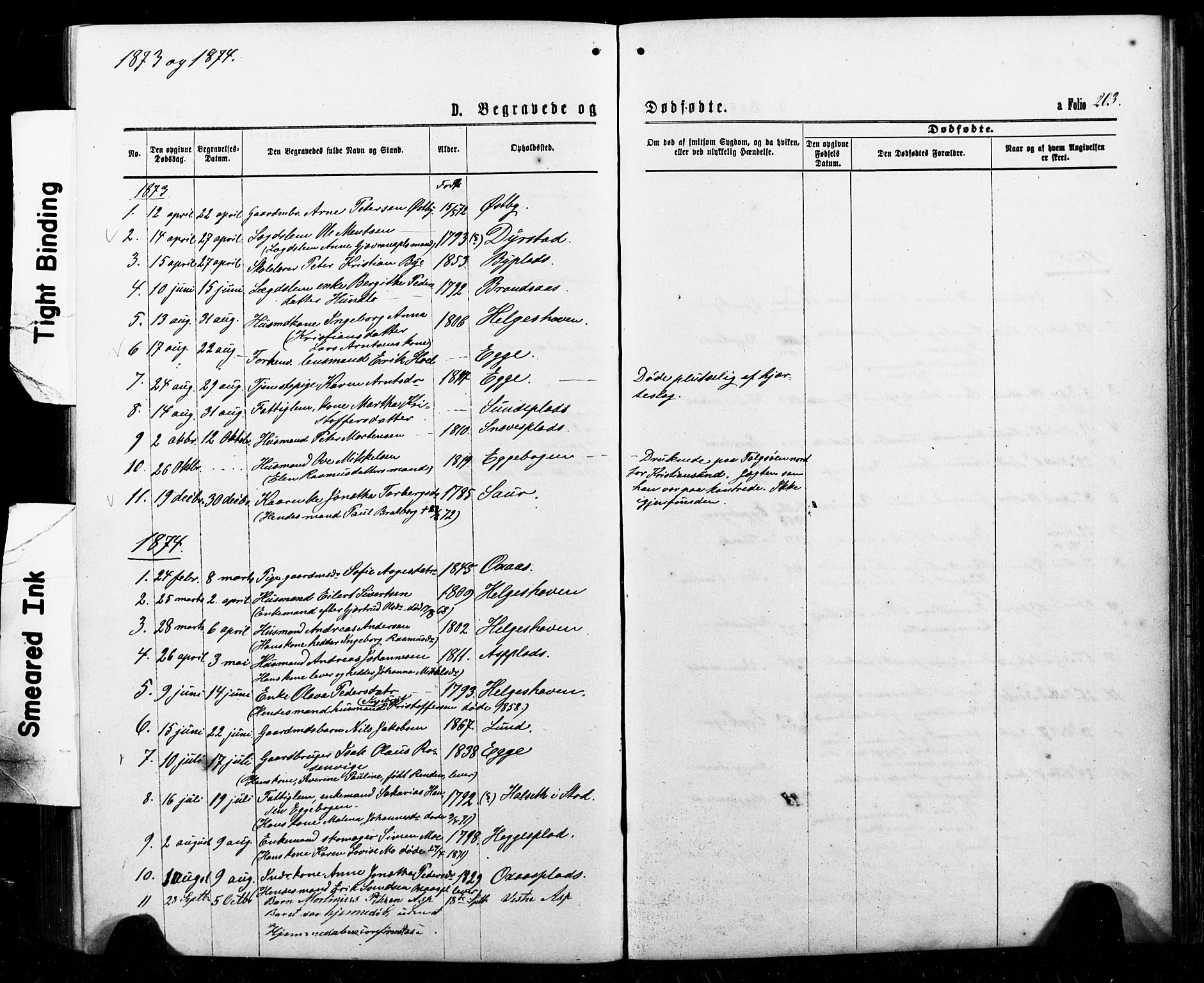 Ministerialprotokoller, klokkerbøker og fødselsregistre - Nord-Trøndelag, SAT/A-1458/740/L0380: Klokkerbok nr. 740C01, 1868-1902, s. 203