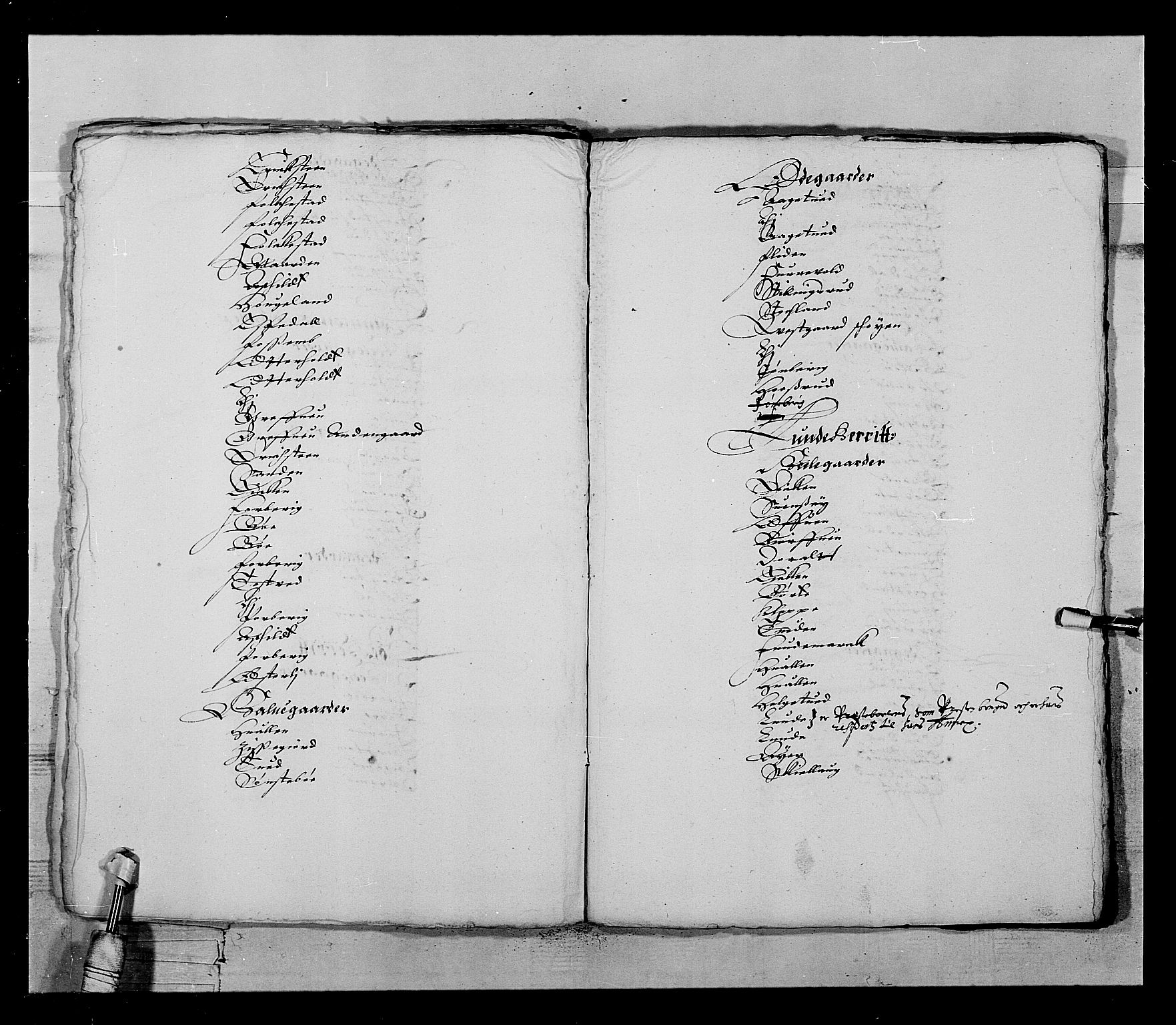 Stattholderembetet 1572-1771, RA/EA-2870/Ek/L0022/0005: Jordebøker 1633-1658: / En liste over soldatlegg og en liste over gårder i Bratsberg len, 1642-1644, s. 52