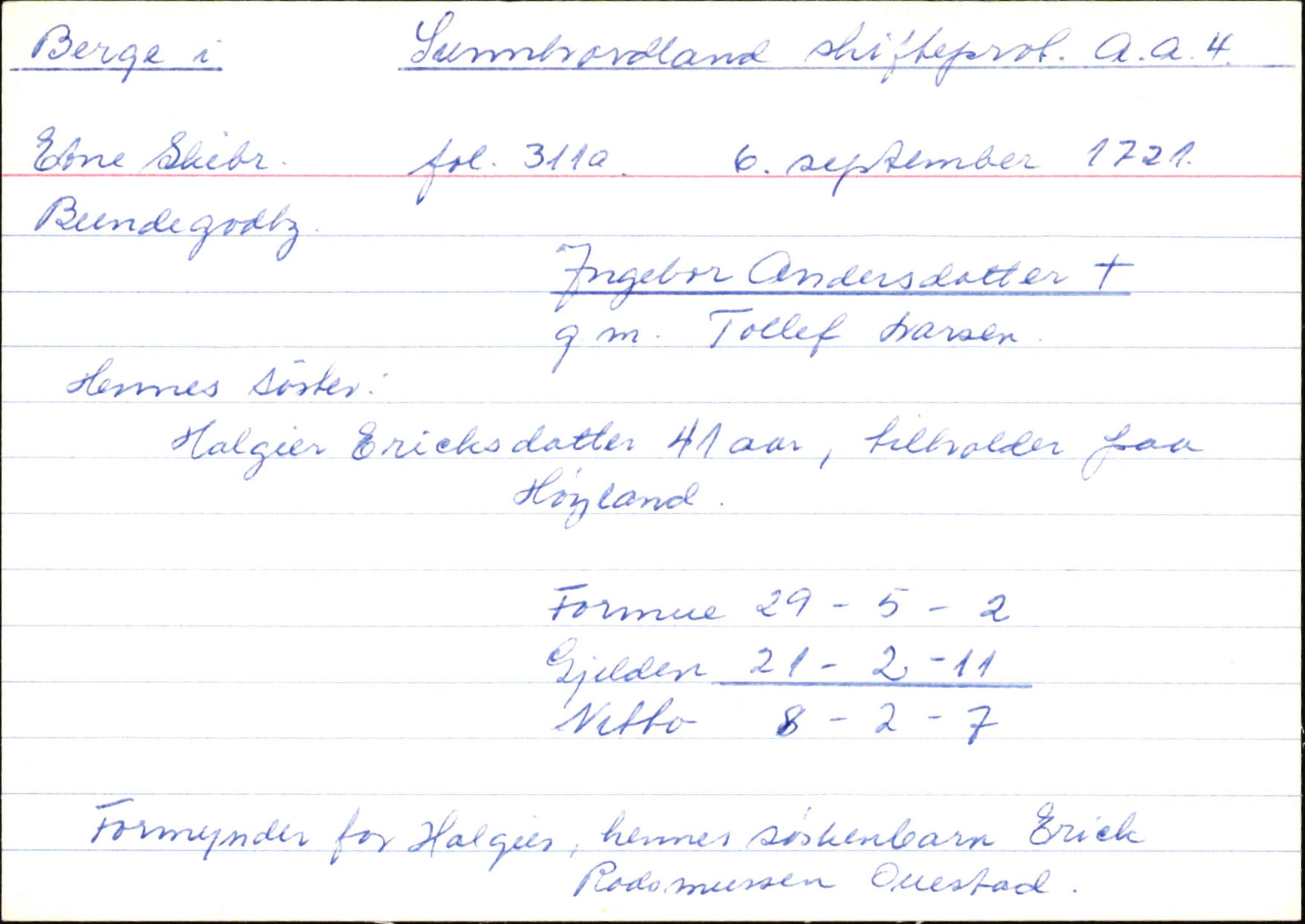 Skiftekort ved Statsarkivet i Bergen, SAB/SKIFTEKORT/004/L0003: Skifteprotokoll nr. 4, 1717-1722, s. 3