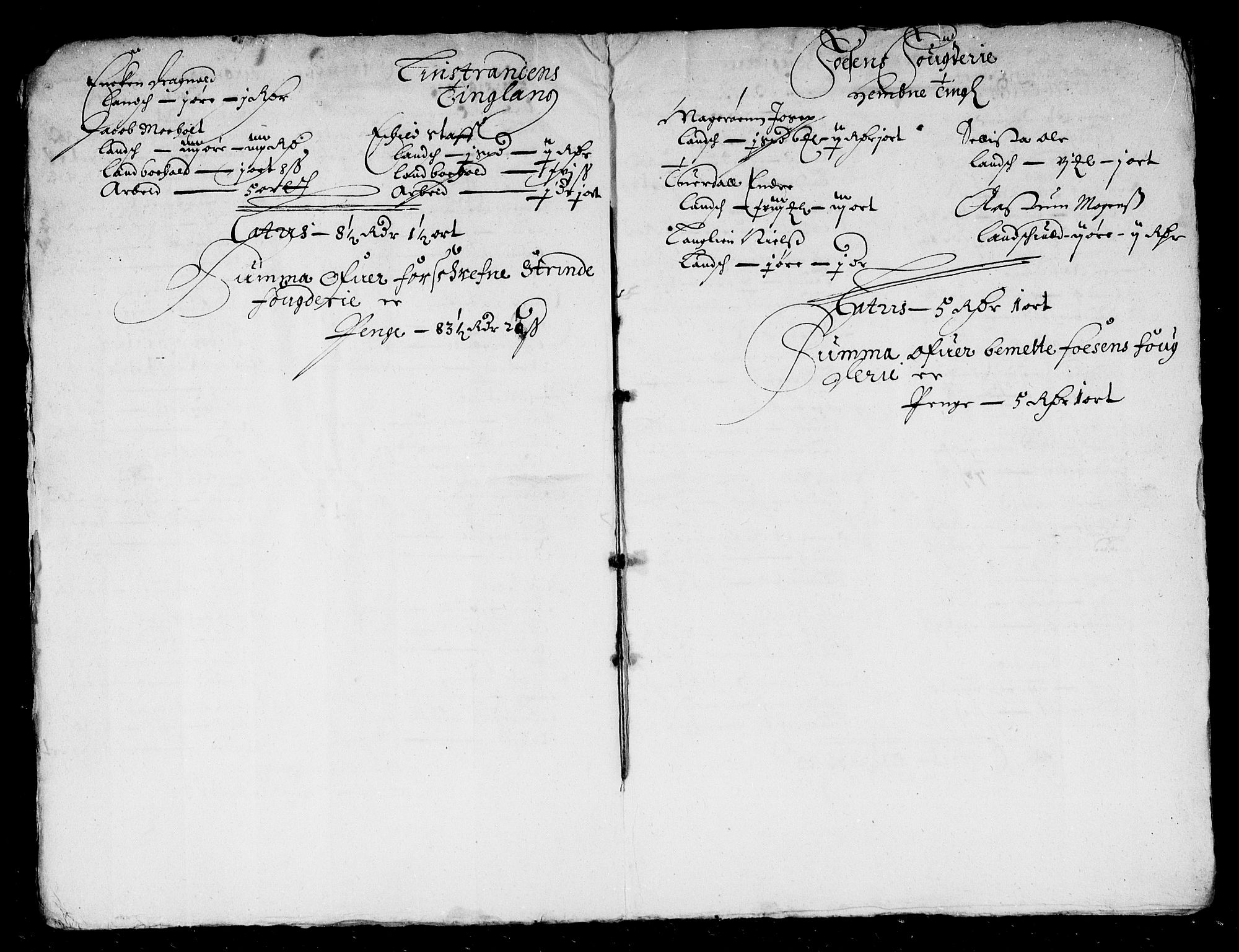 Rentekammeret inntil 1814, Reviderte regnskaper, Stiftamtstueregnskaper, Trondheim stiftamt og Nordland amt, AV/RA-EA-6044/R/Rd/L0010: Trondheim stiftamt, 1664