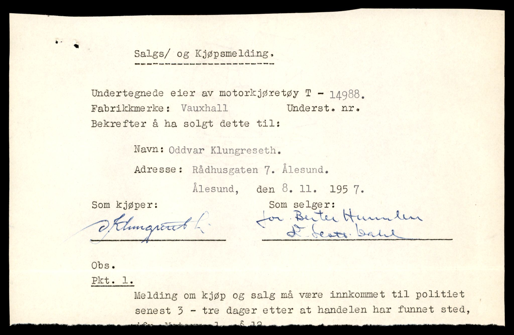 Møre og Romsdal vegkontor - Ålesund trafikkstasjon, AV/SAT-A-4099/F/Fe/L0049: Registreringskort for kjøretøy T 14864 - T 18613, 1927-1998, s. 2981